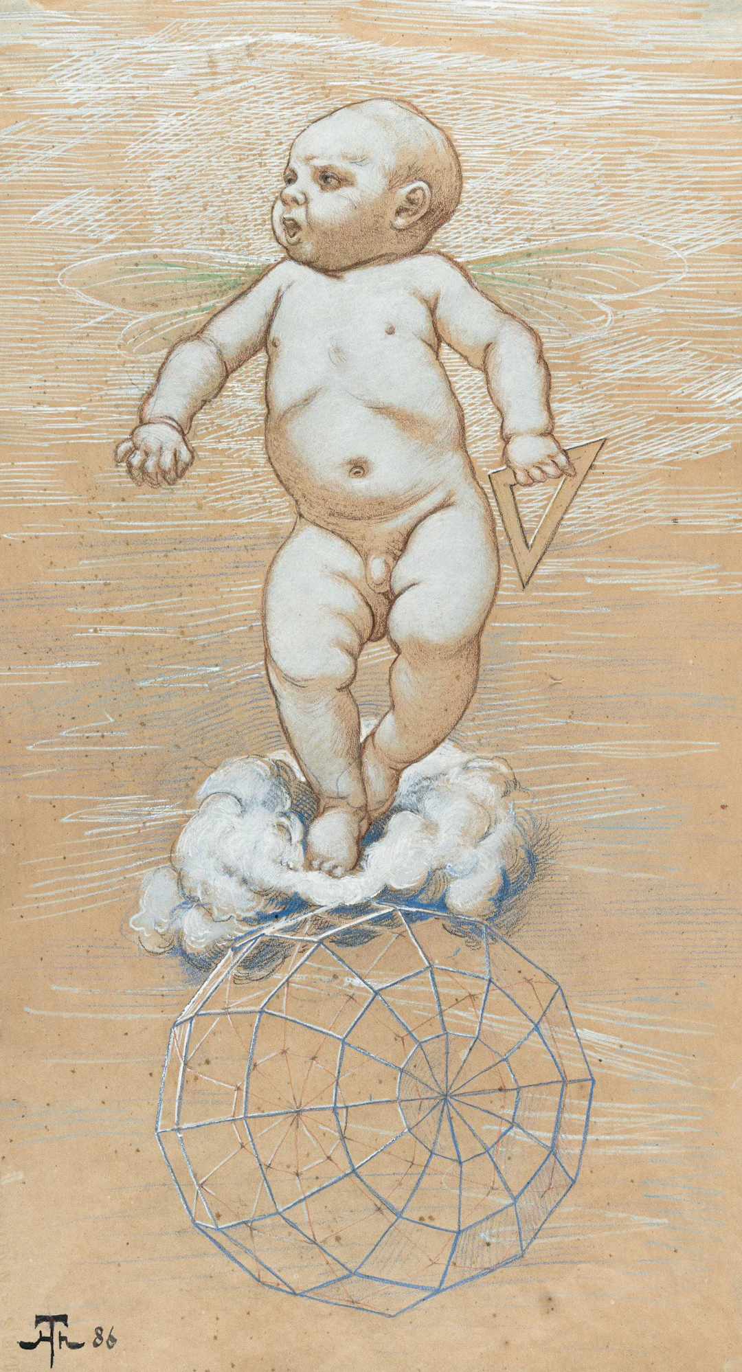 Allegory of Geometry Hans Thoma