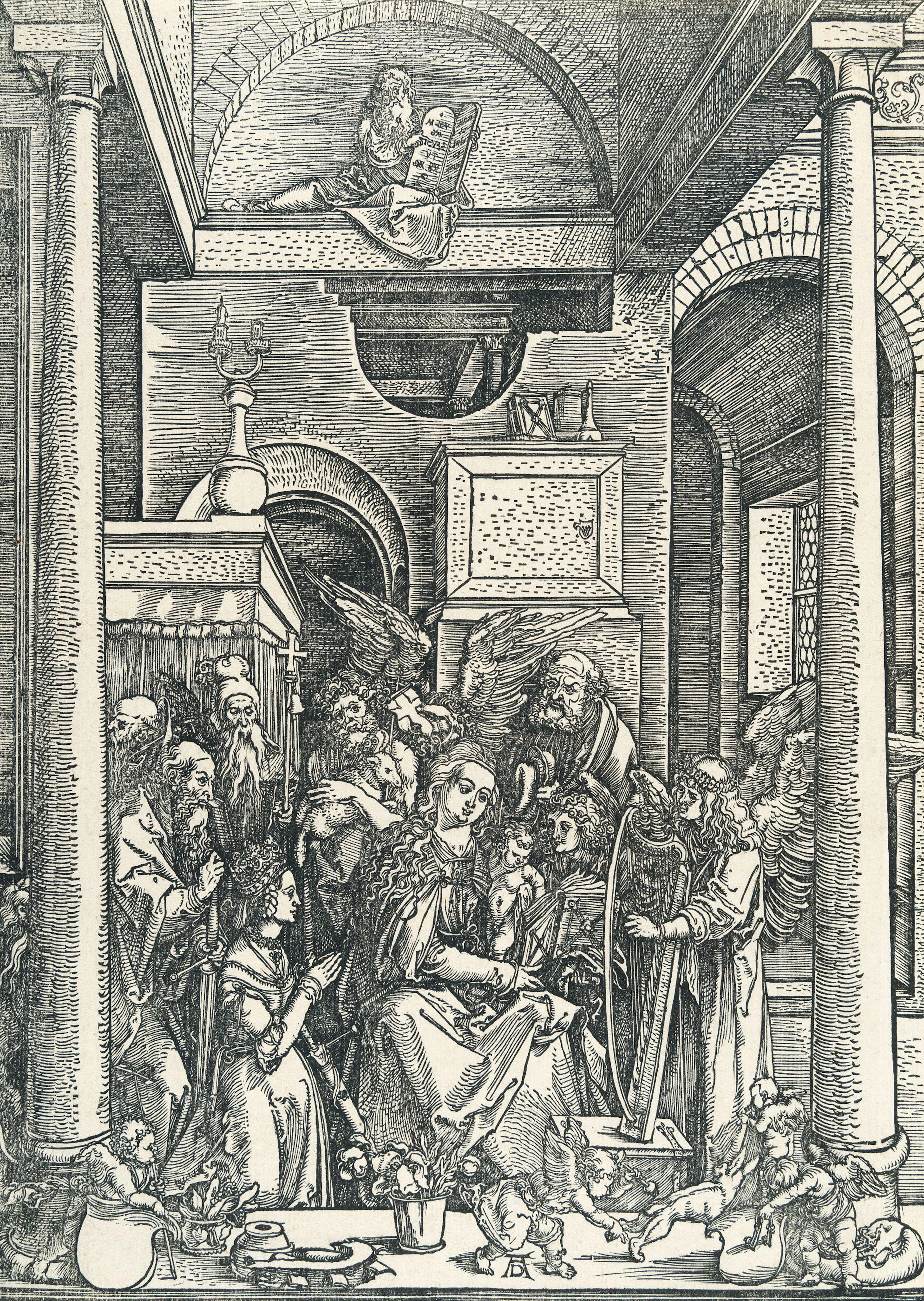 Glorification of the Virgin, from: The Life of the Virgin Albrecht Dürer