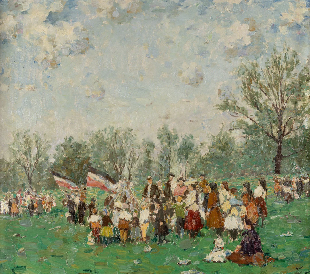 Kinderfest in Westfalen Ludwig Muhrmann
