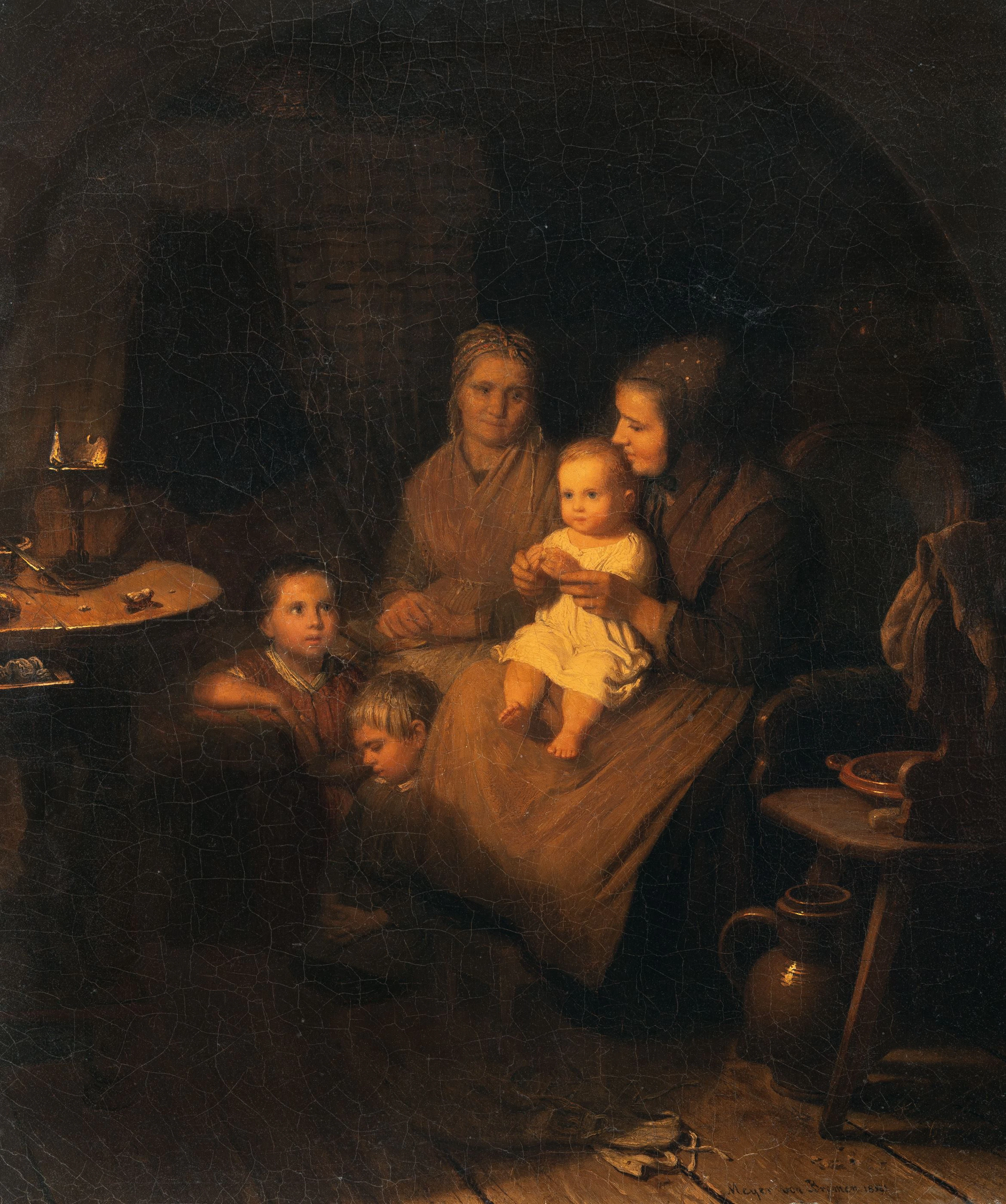 The First Prayer Johann Georg Meyer von Bremen