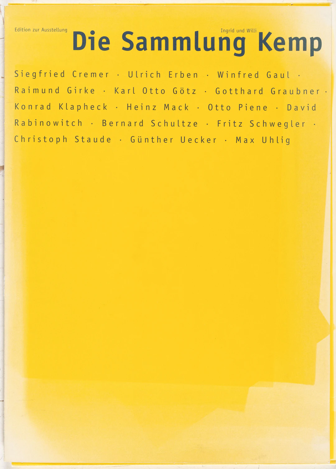 Die Sammlung Kemp Mappenwerke und Illustrierte Bücher