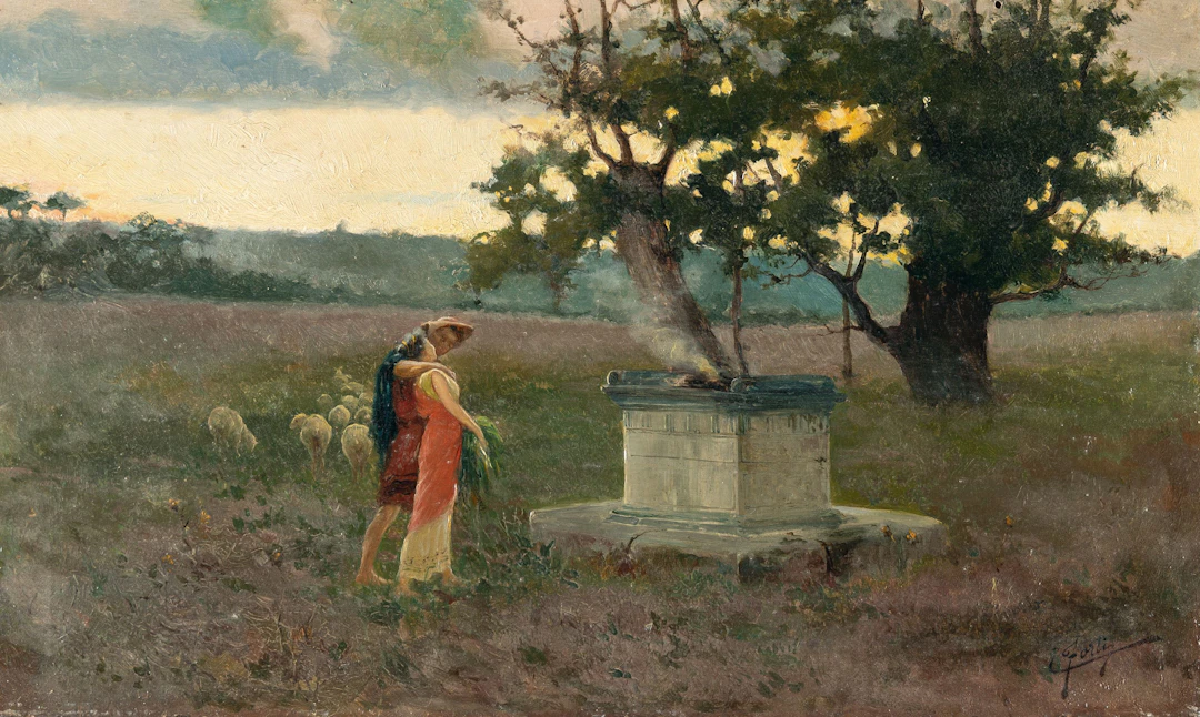 Sacrifice to Pan Ettore Forti