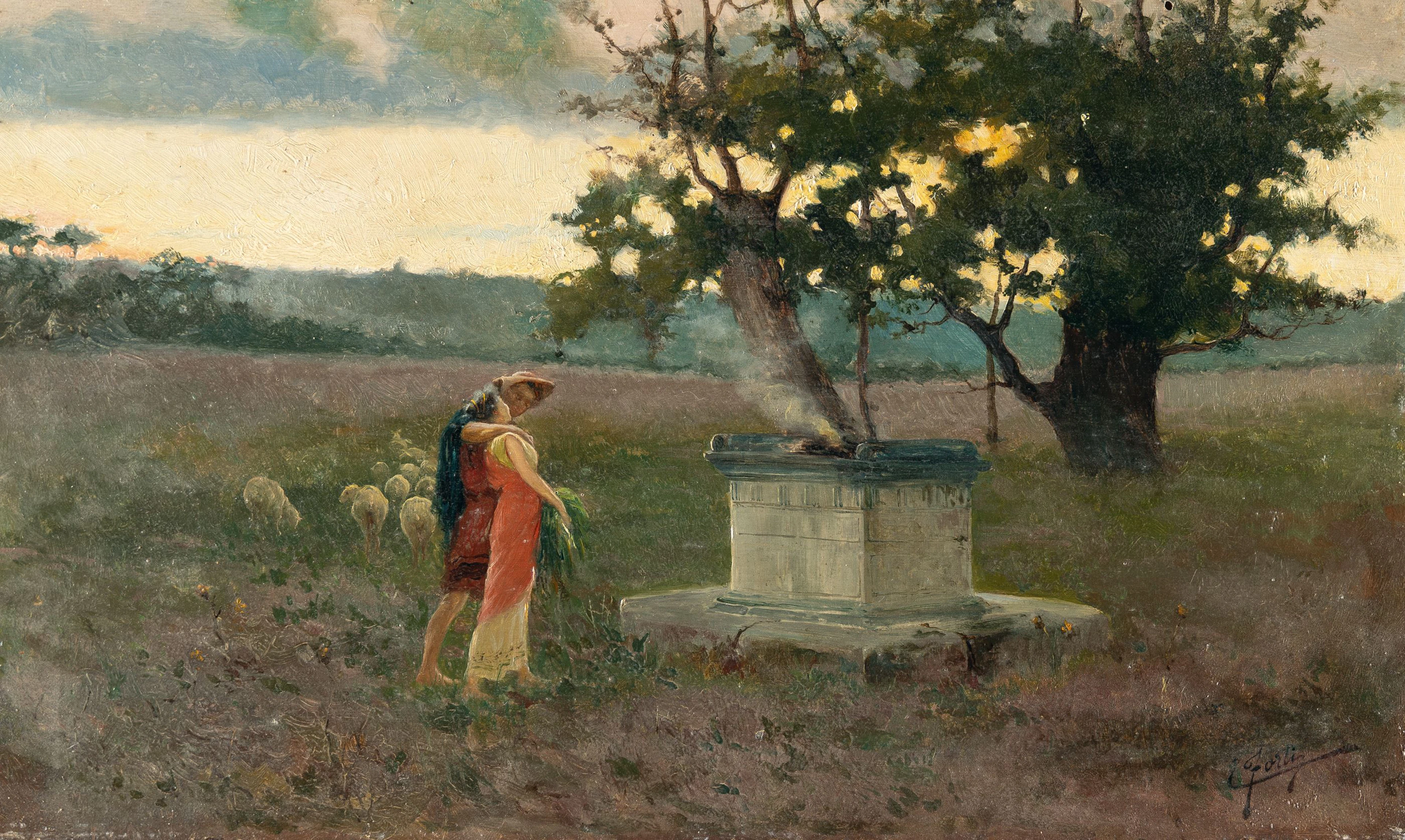 Sacrifice to Pan Ettore Forti