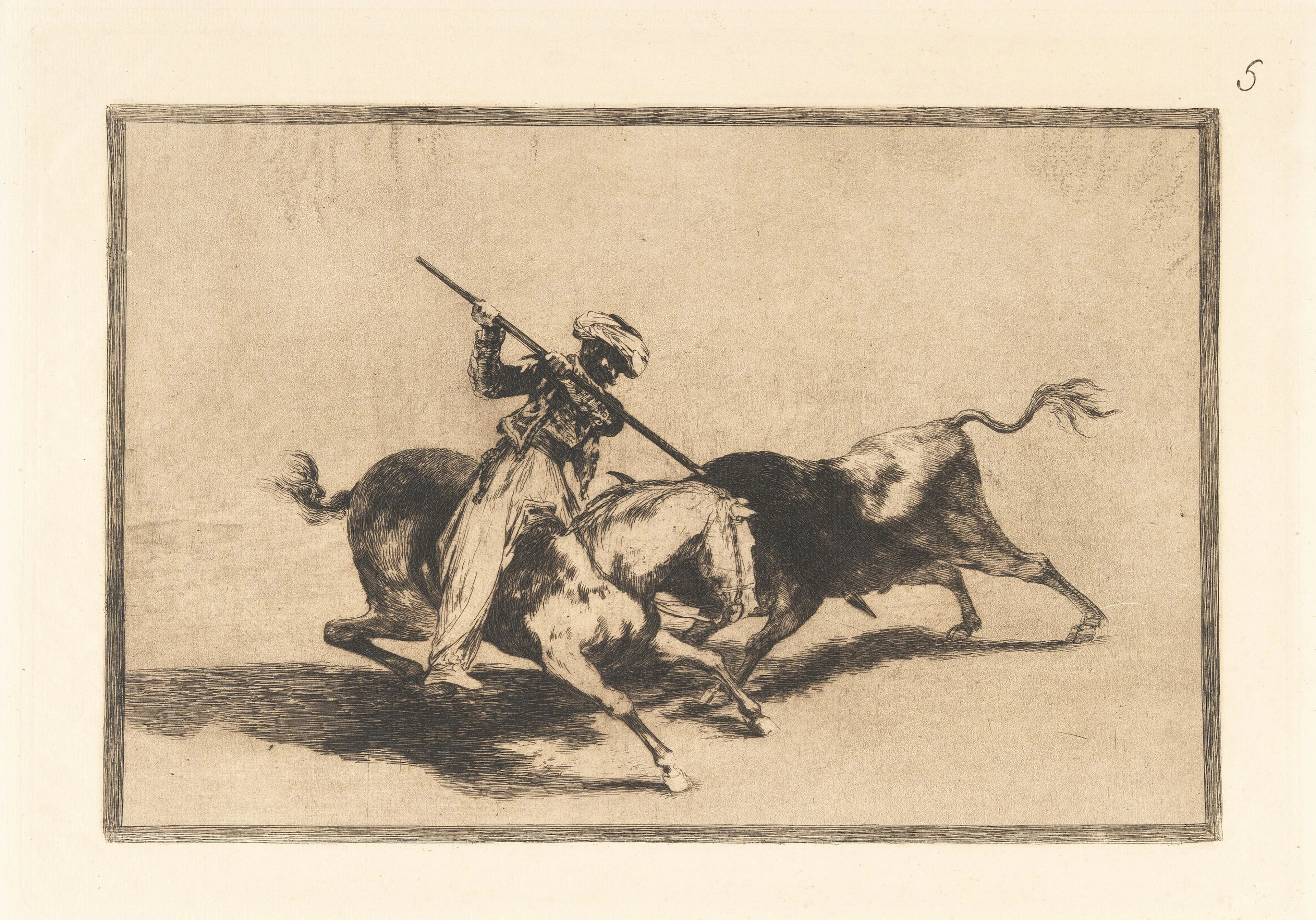 Three plates: La Tauromaquia (2) - Los Desastres de la Guerra (1)
