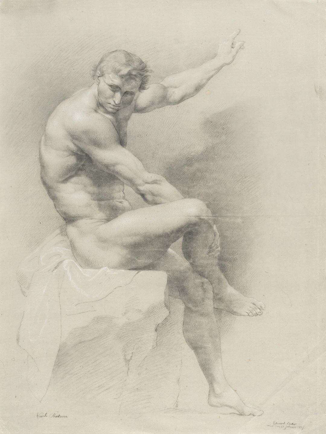 Nude Study Eduard Ender
