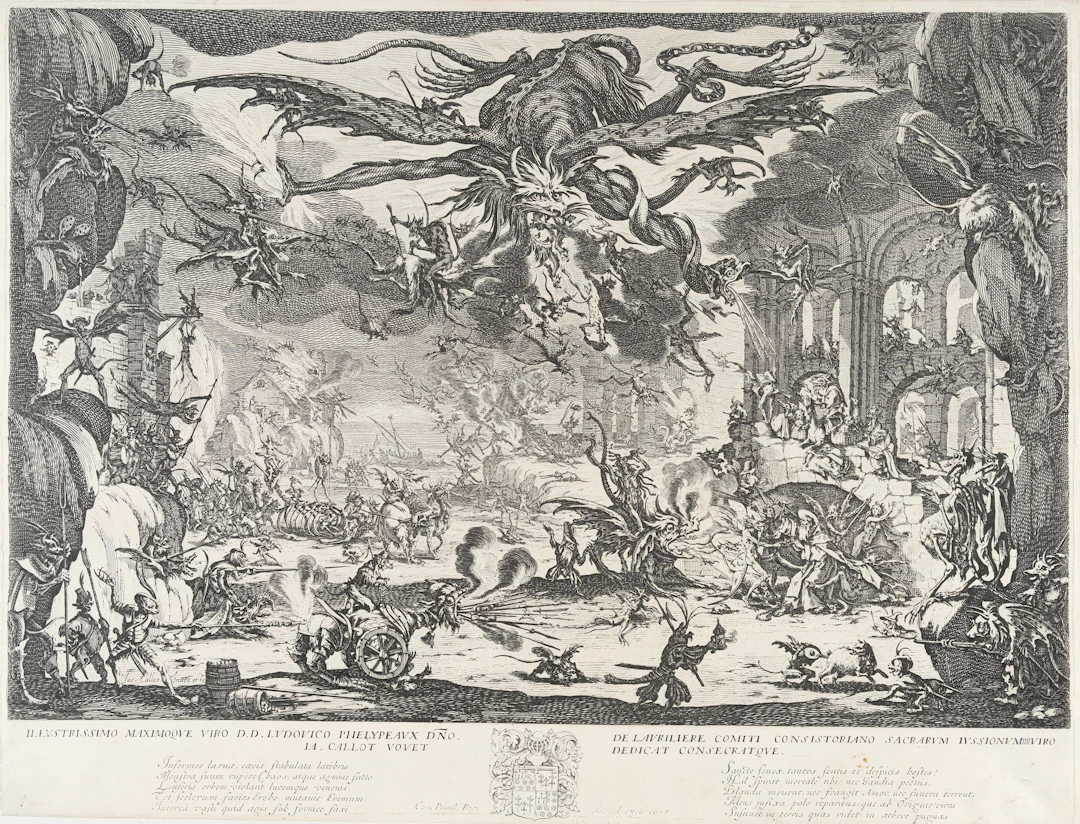 La Tentation de Saint Antoine Jacques Callot