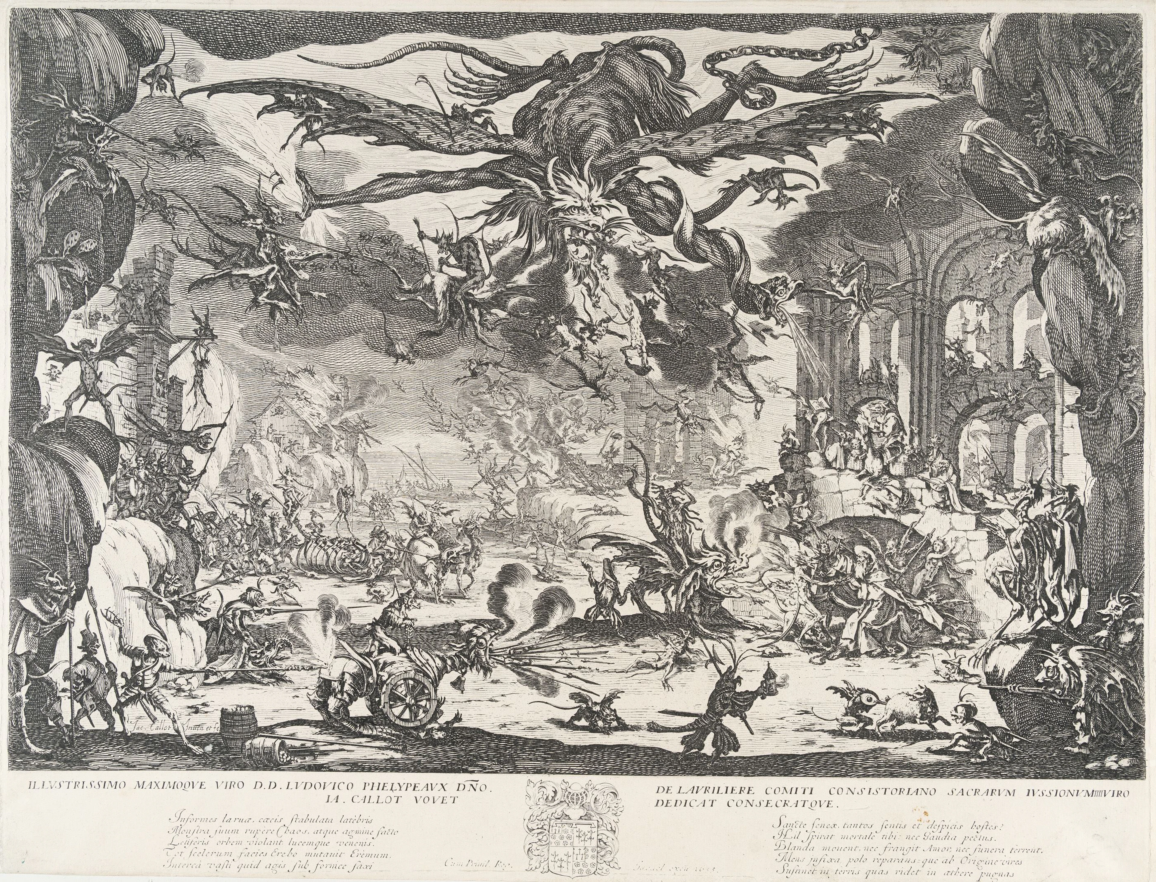 La Tentation de Saint Antoine Jacques Callot