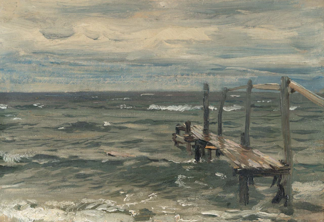Landing stage with a high height Eugen Dücker