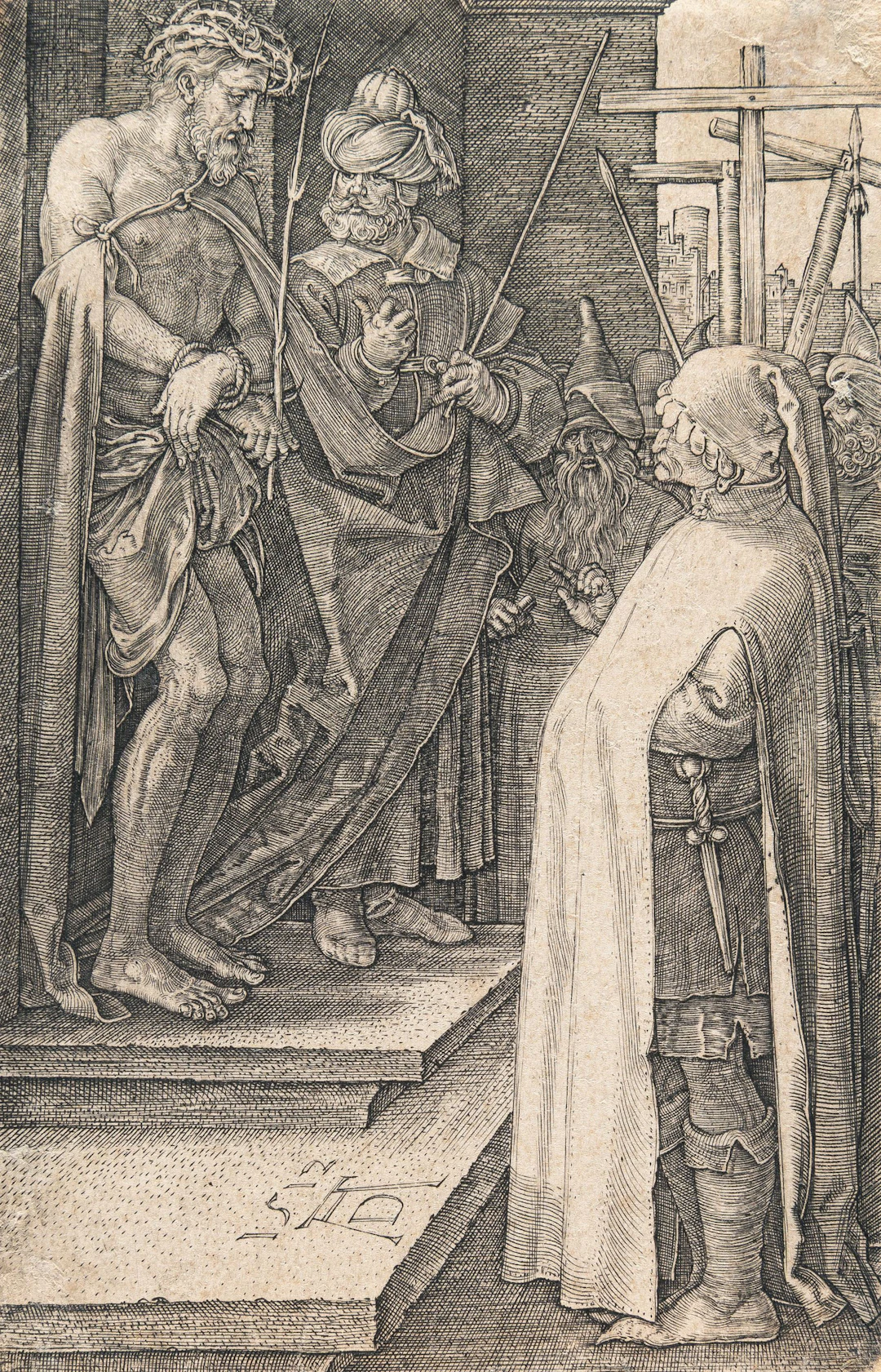 Ecce Homo, from: The Engraved Passion Albrecht Dürer