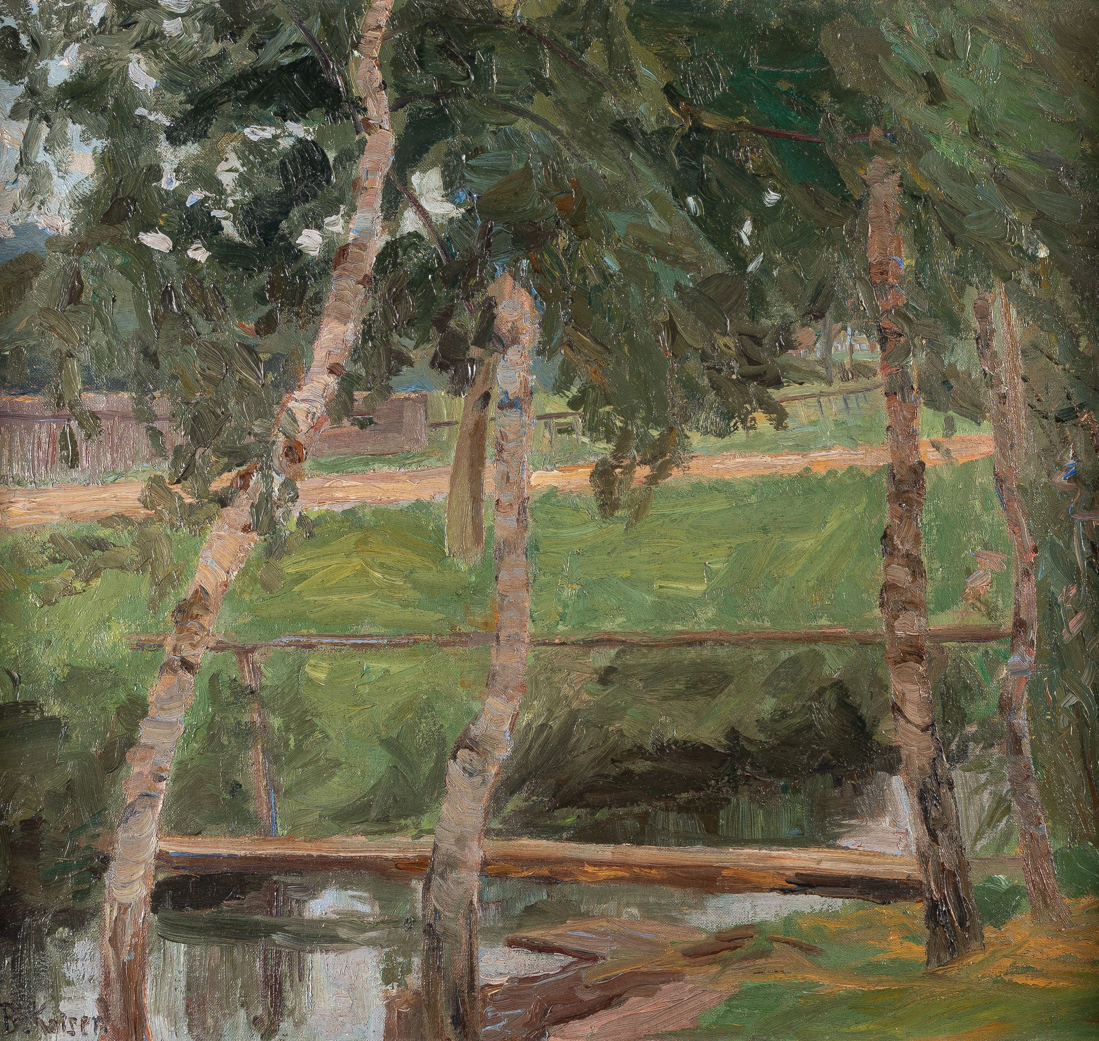 Birkenlandschaft Berta Kaiser