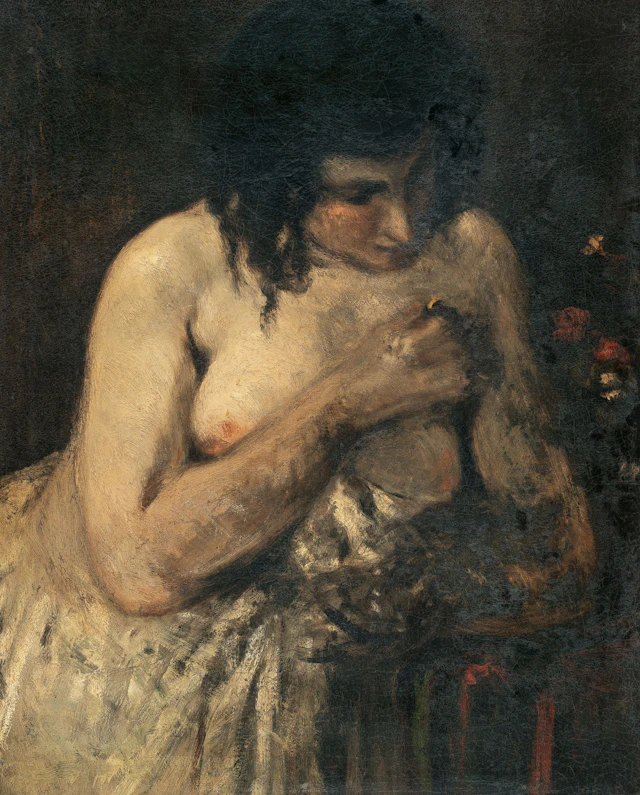 Semi-nude Müller Victor