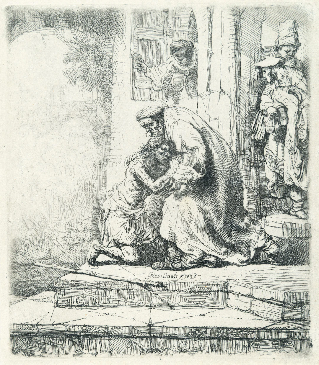 The Return of the Prodigal Son Rembrandt Harmensz. van Rijn