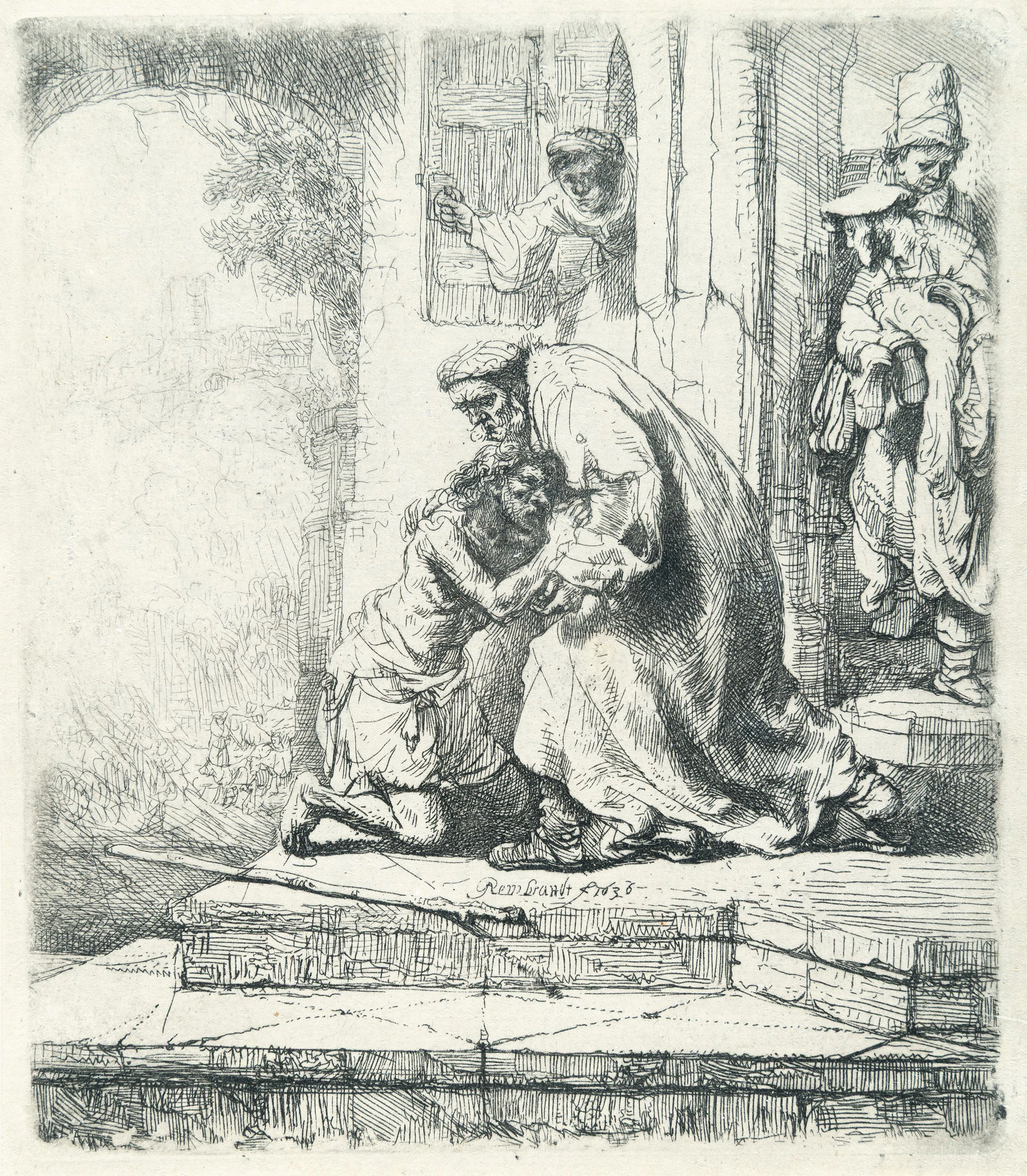 The Return of the Prodigal Son Rembrandt Harmensz. van Rijn