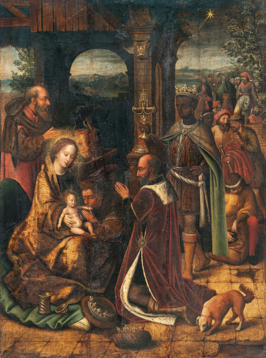 Adoration of the Magi Niederländisch