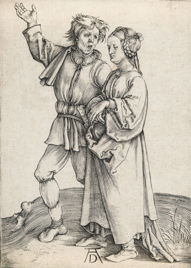 The Peasant and his Wife Albrecht Dürer