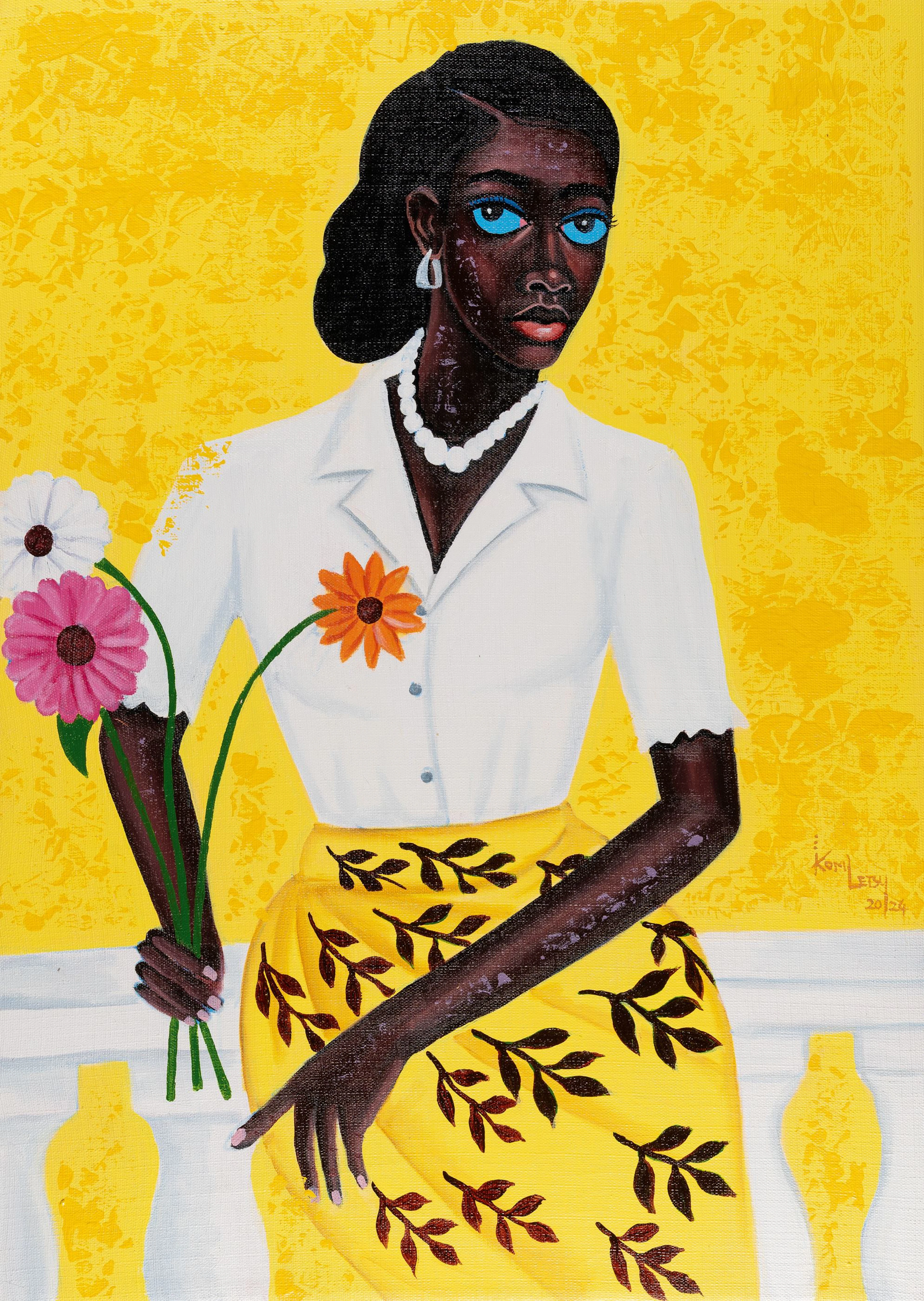"My favourite flowers" Philip Letsu Komla