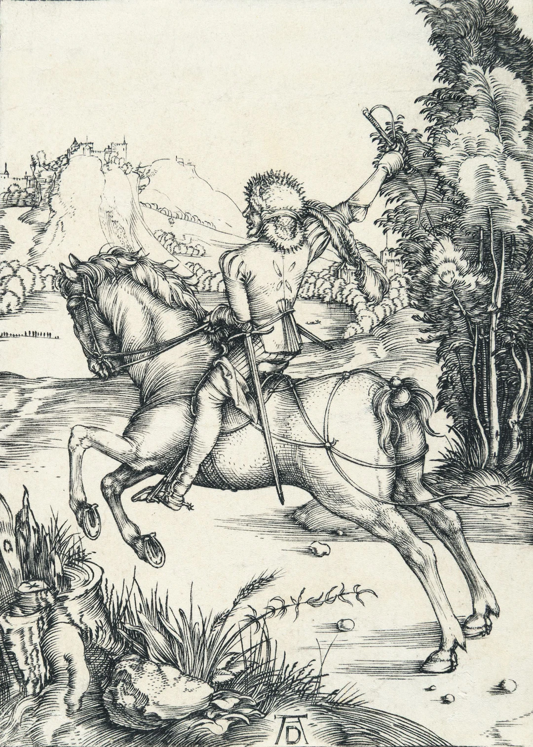 The Little Courier Albrecht Dürer