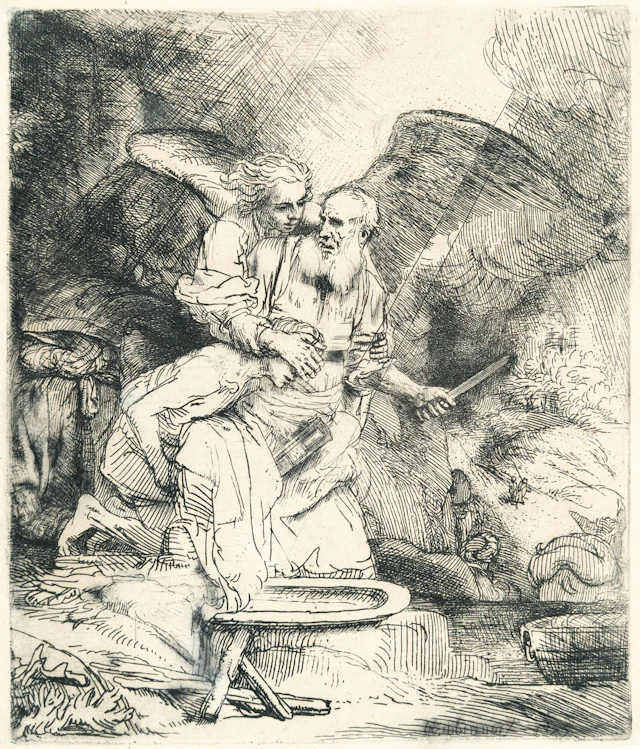 Abraham’s Sacrifice Rembrandt Harmensz. van Rijn