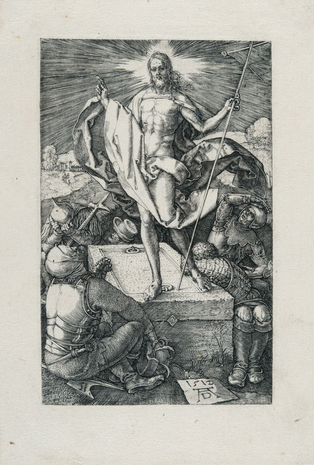 The Resurrection, from: The Engraved Passion Albrecht Dürer