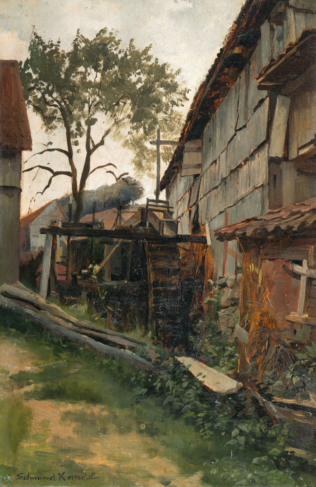 Mill in Kleinsassen in the Rhön ("Mühle in Kleinsassen in der Rhön")