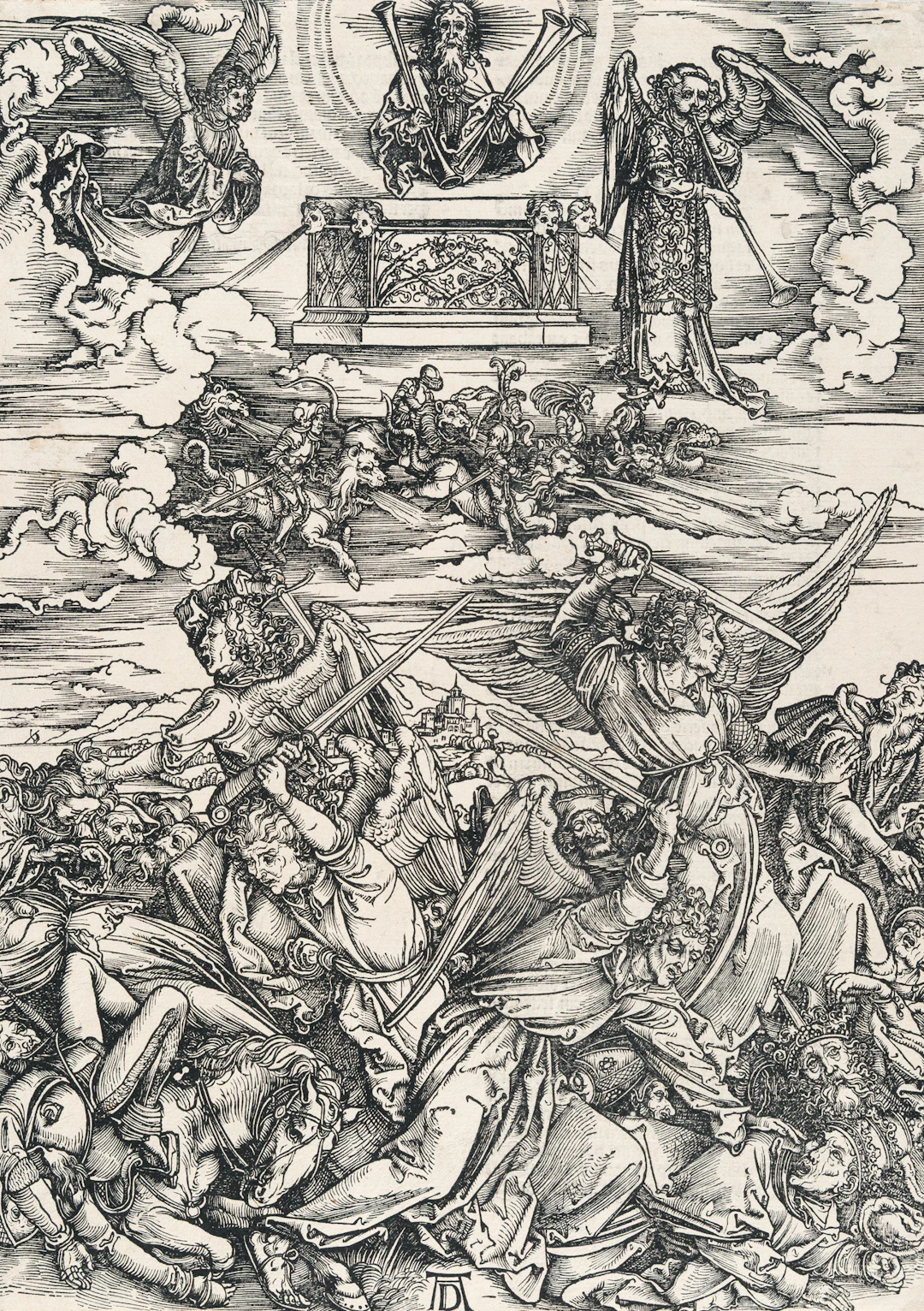 The Four Avenging Angels, from: The Apocalypse Albrecht Dürer