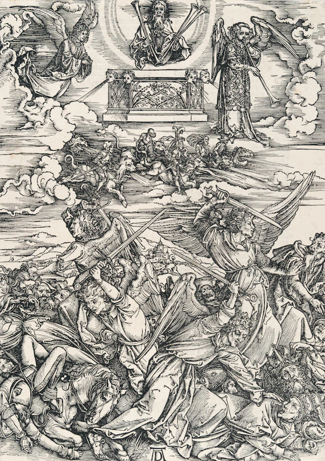 The Four Avenging Angels, from: The Apocalypse Albrecht Dürer