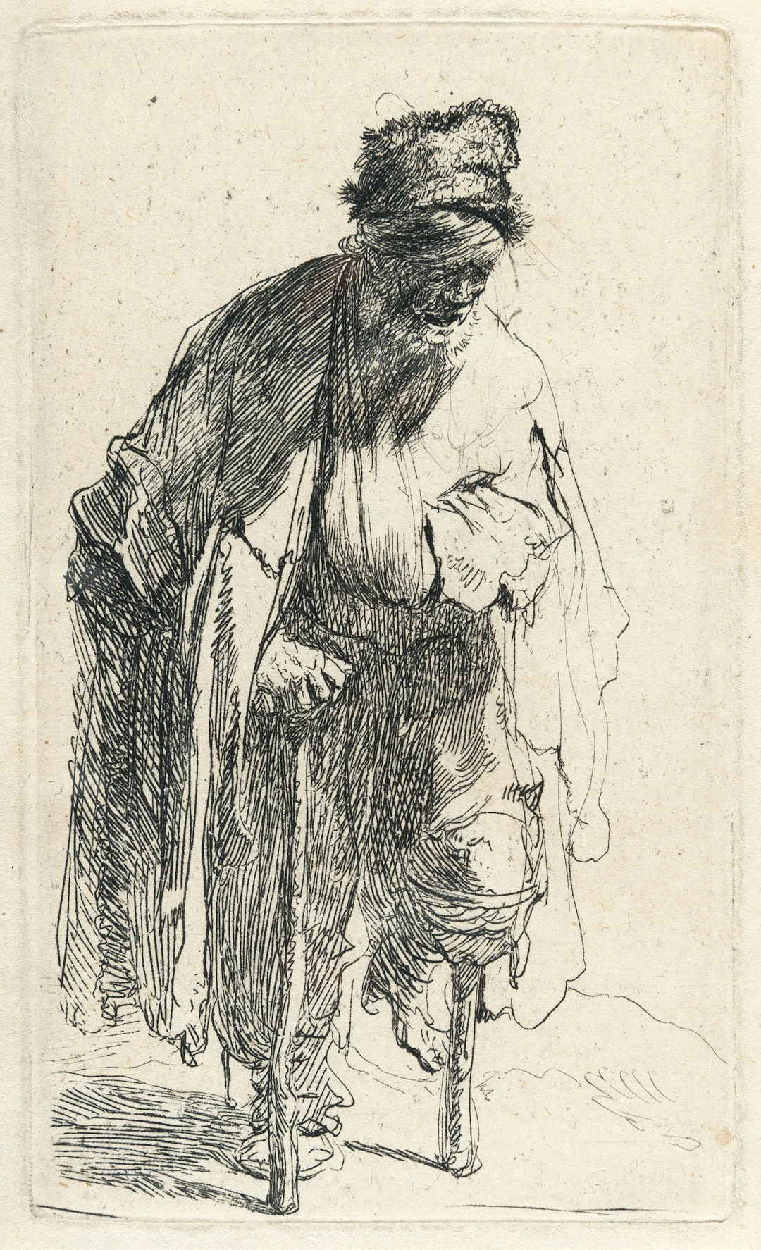 Beggar with a Wooden Leg Rembrandt Harmensz. van Rijn