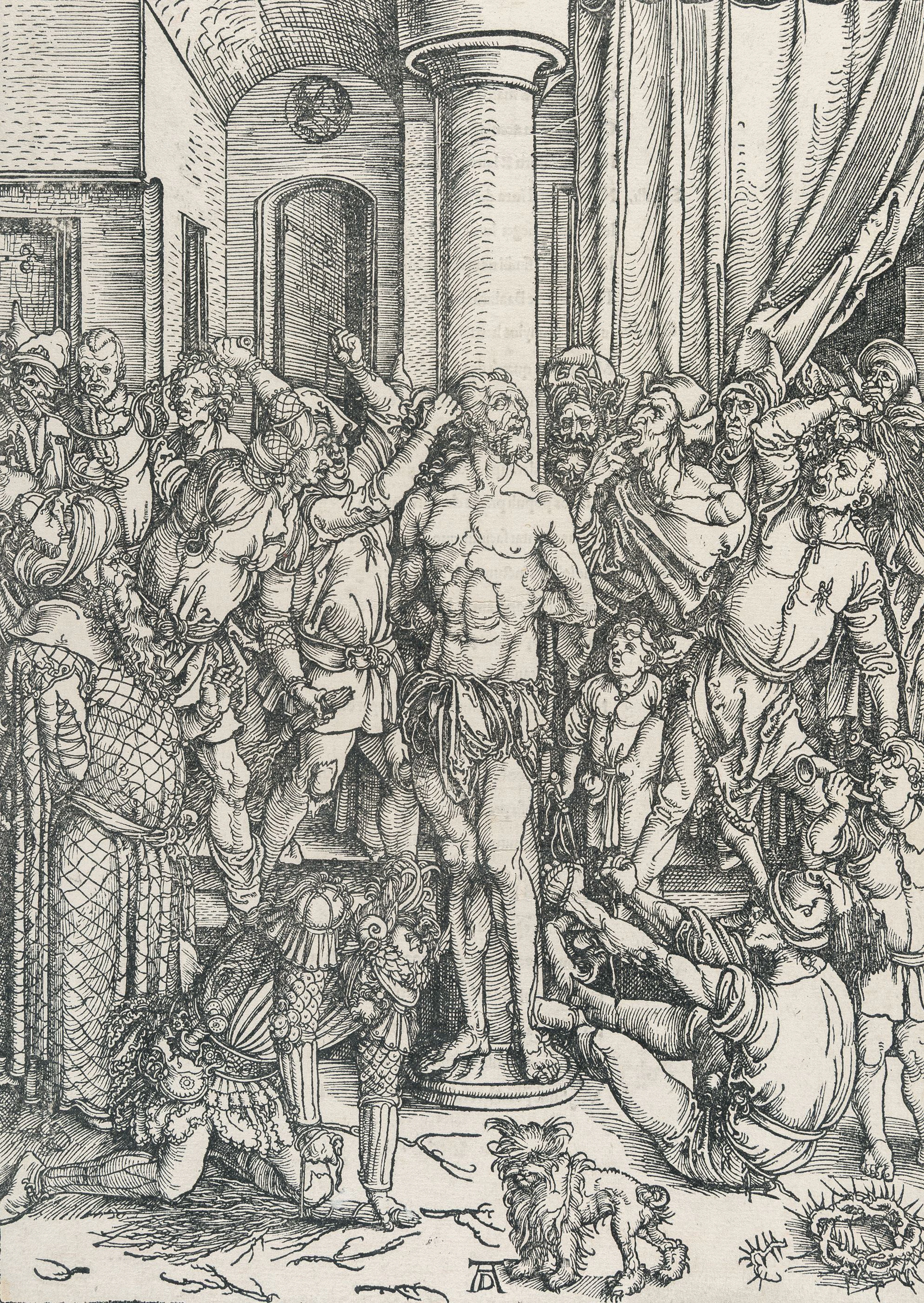 The Flagellation, from: The Large Passion Albrecht Dürer