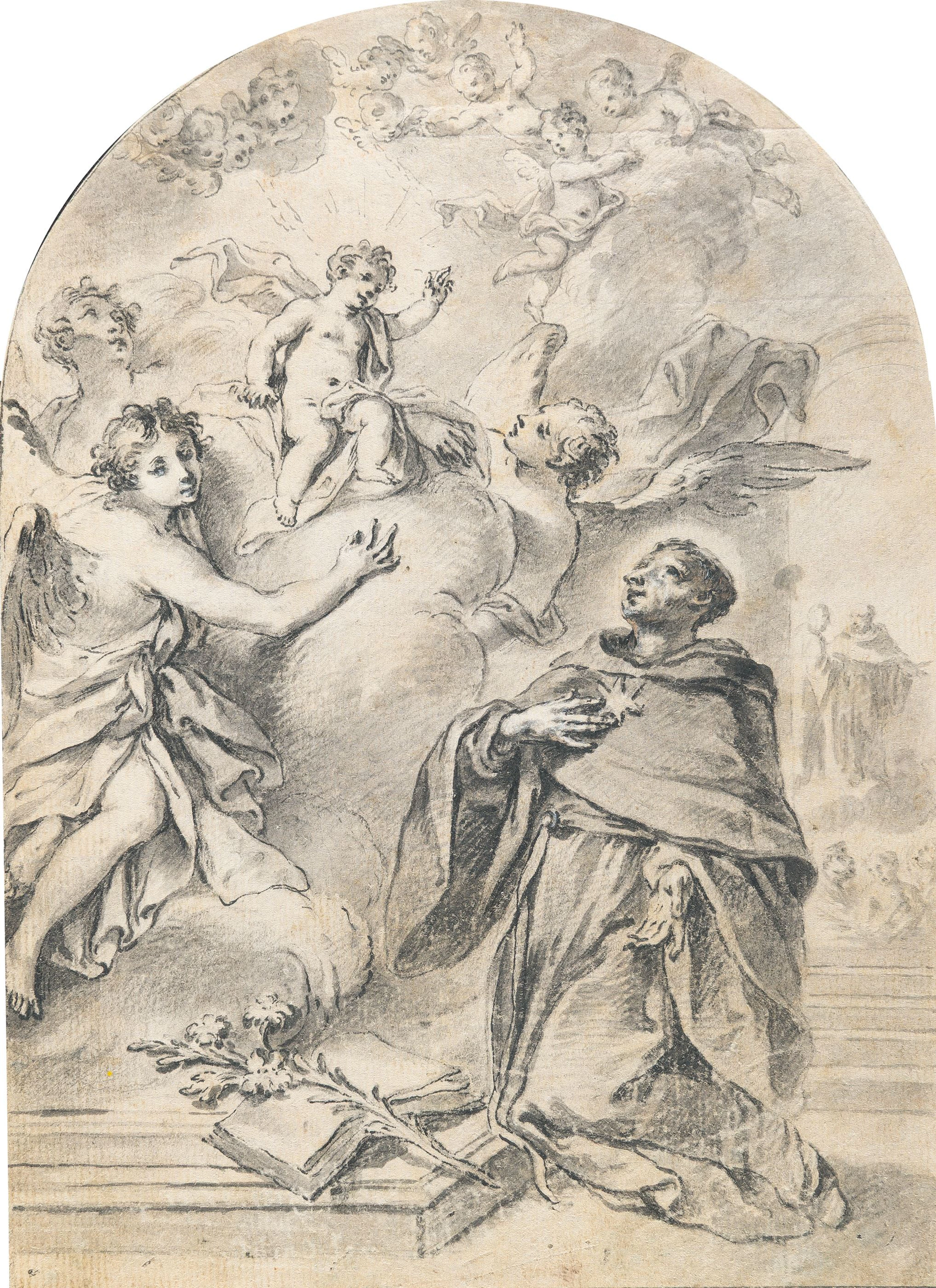Saint Nicholas of Tolentino Johann M. Rottmayr (zugeschrieben)
