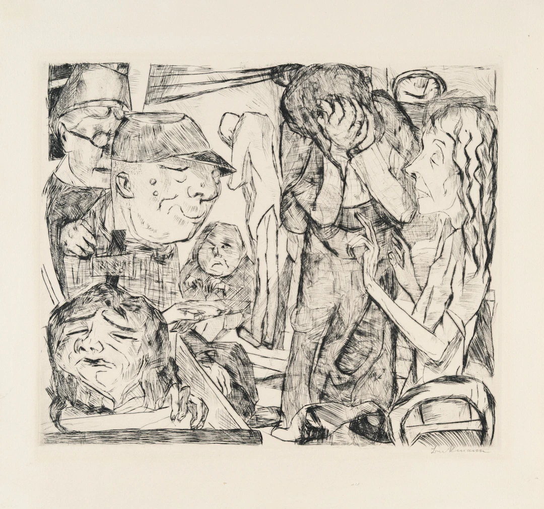 Irrenhaus Max Beckmann