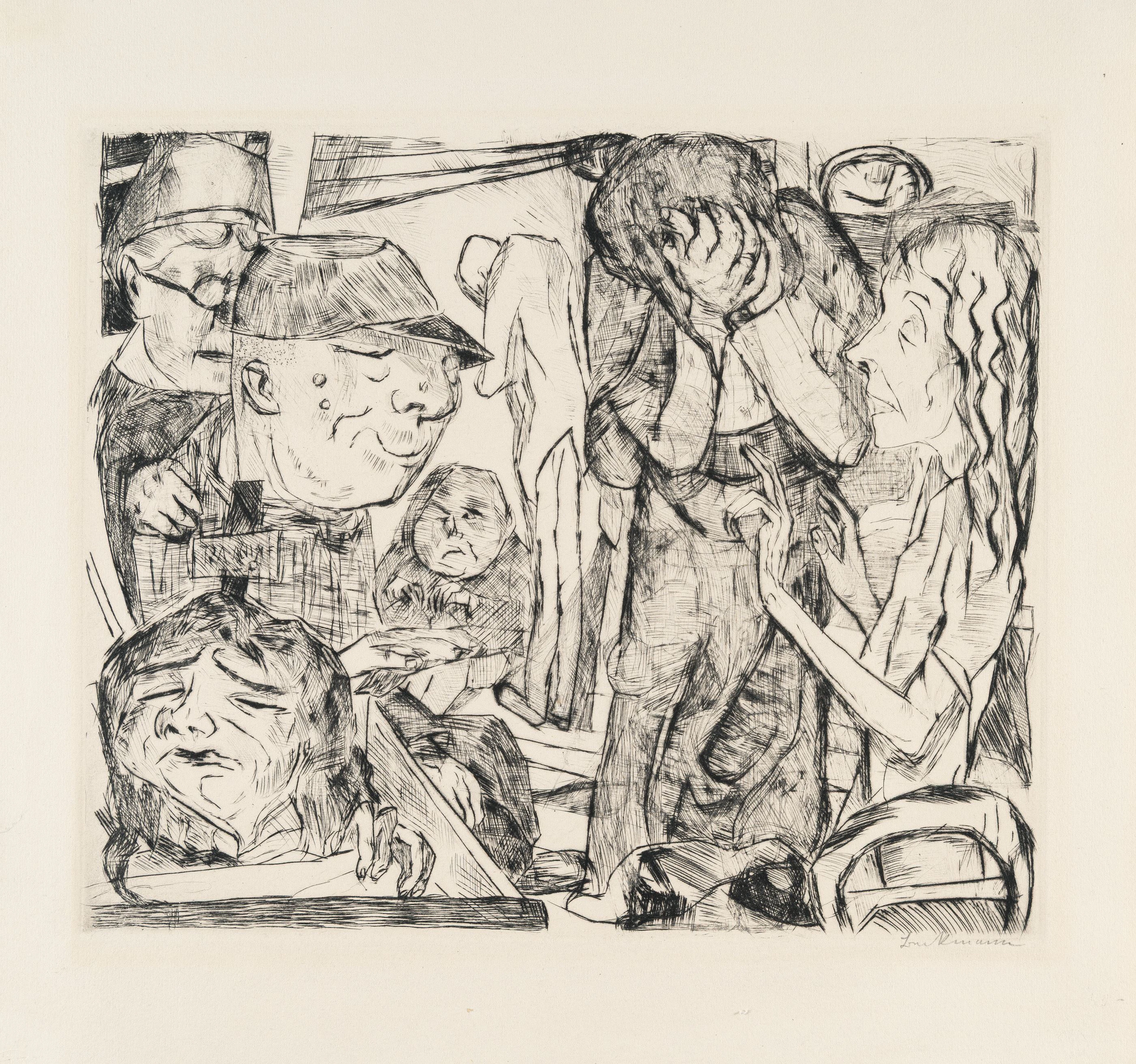 Irrenhaus Max Beckmann