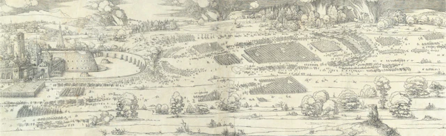 The Siege of a Fortress Albrecht Dürer