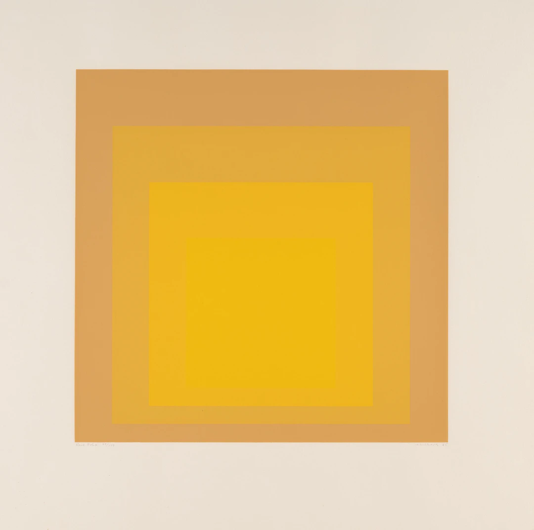"Rare Echo" Josef Albers