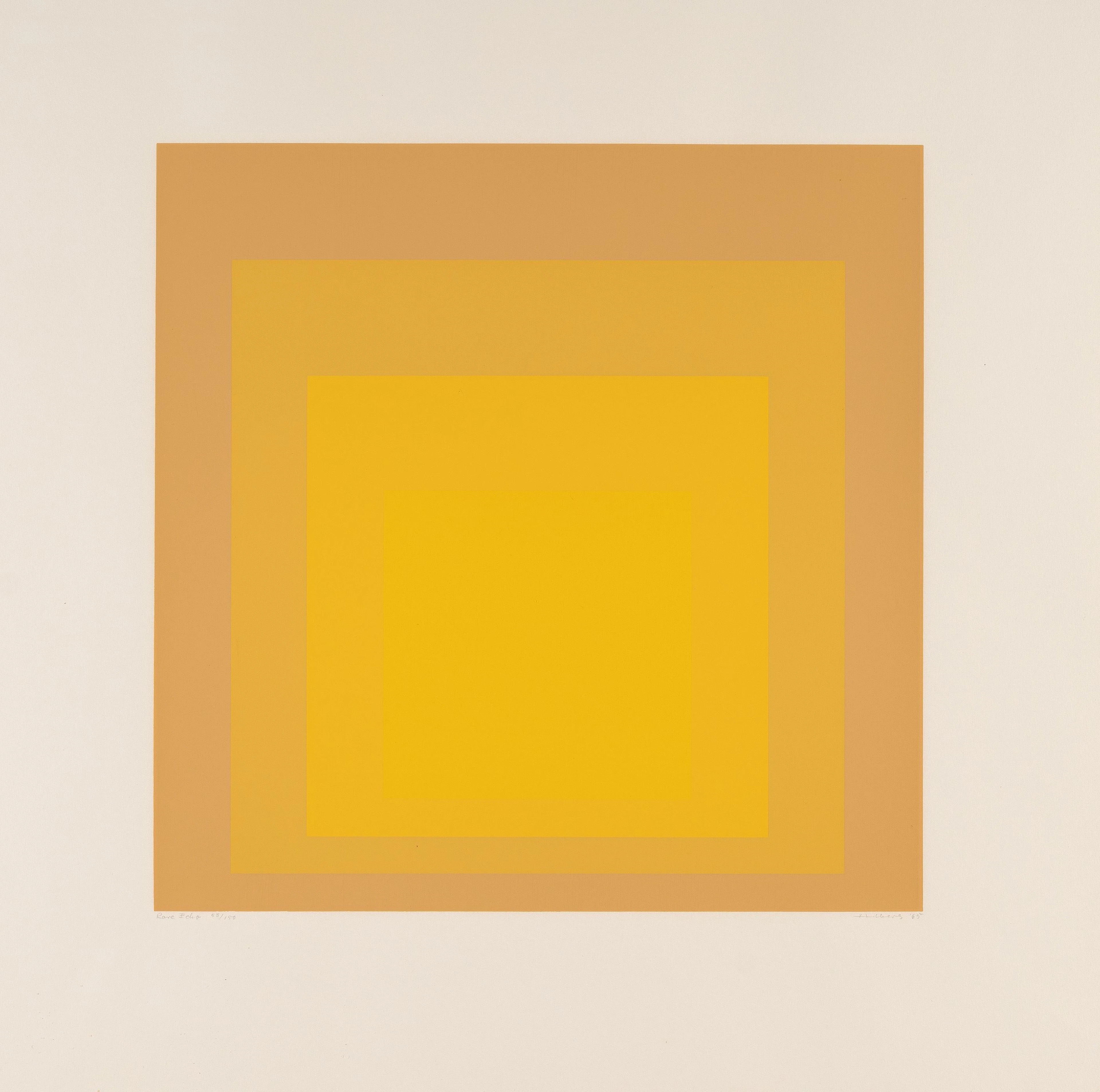 "Rare Echo" Josef Albers