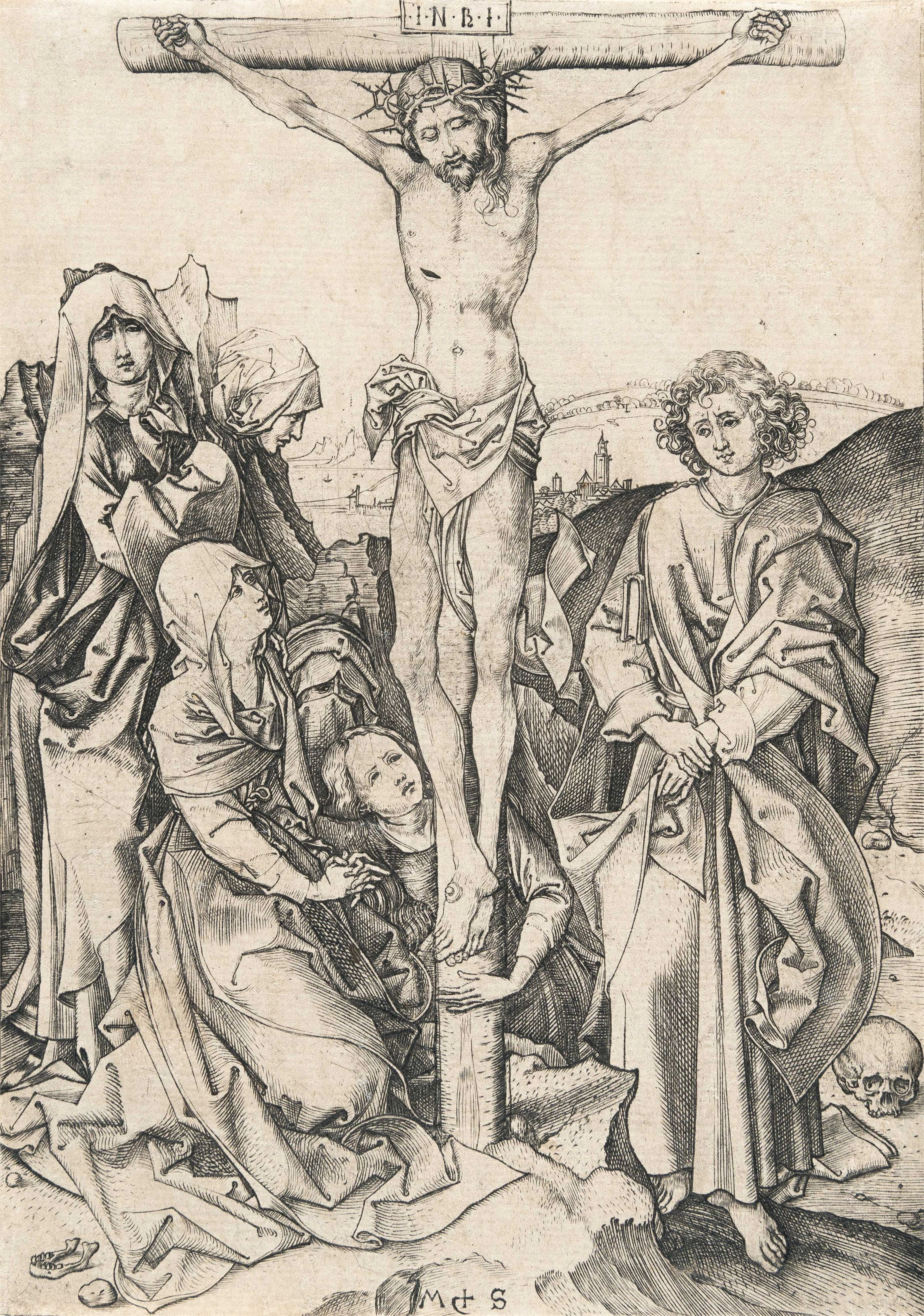 The Crucifixion, from: The Passion Martin Schongauer