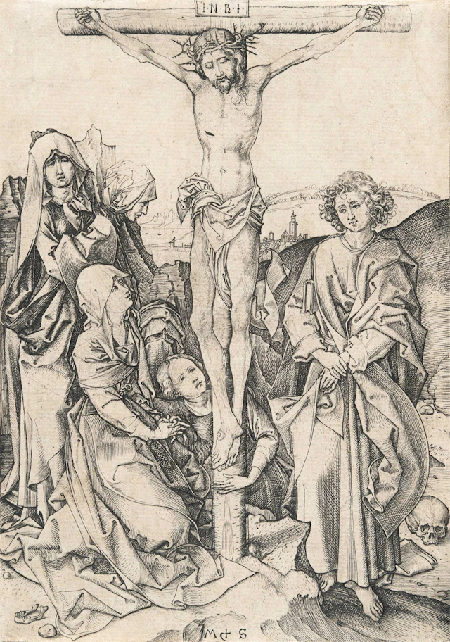 The Crucifixion, from: The Passion Martin Schongauer