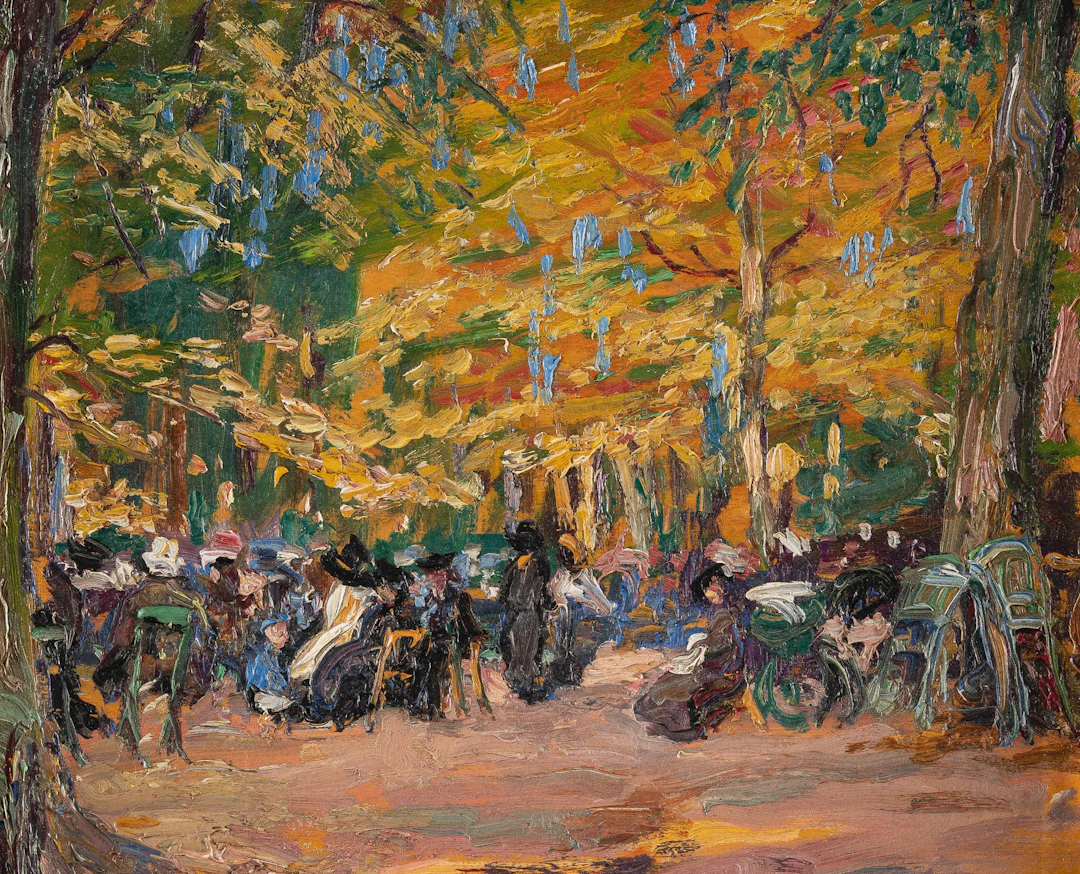 "In the park Versailles" Alexander Jamieson