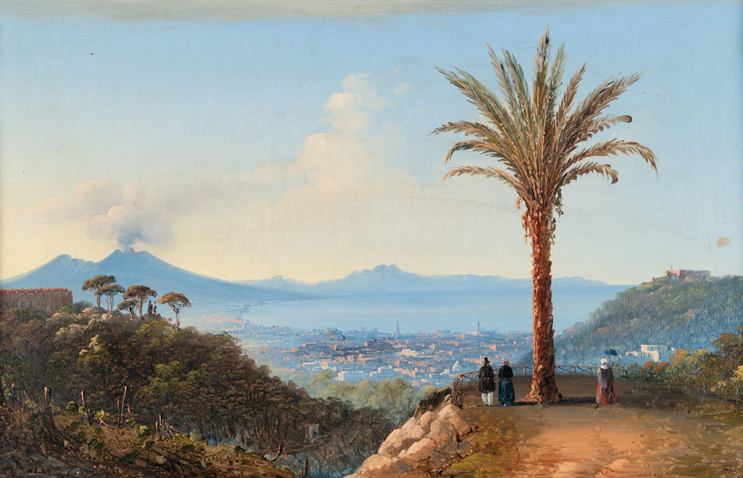 View of the Gulf of Naples Deutsch