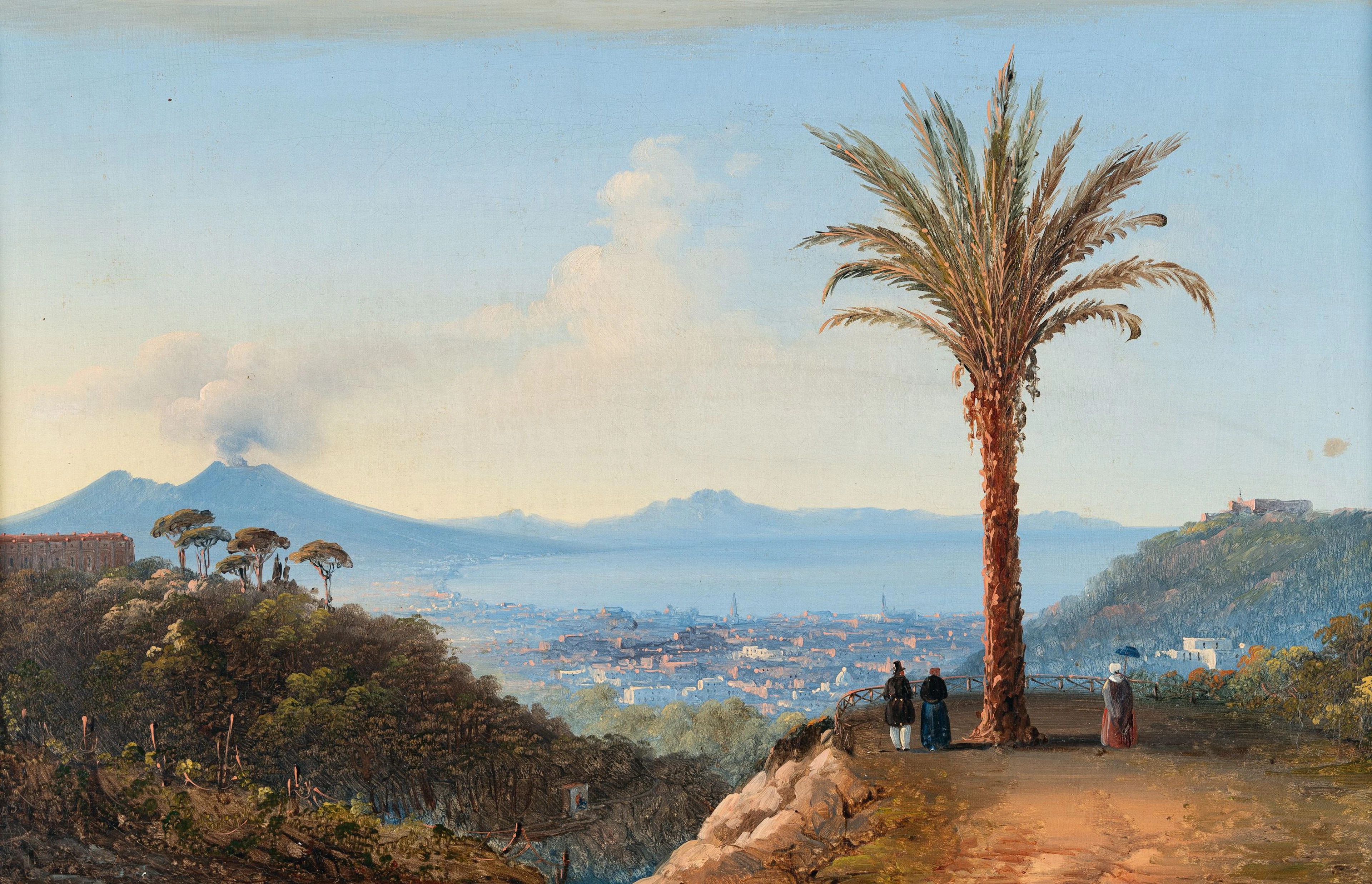 View of the Gulf of Naples Deutsch
