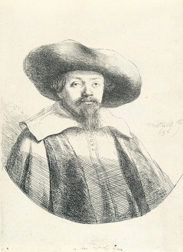 Samuel Menasseh ben Israel Rembrandt Harmensz. van Rijn