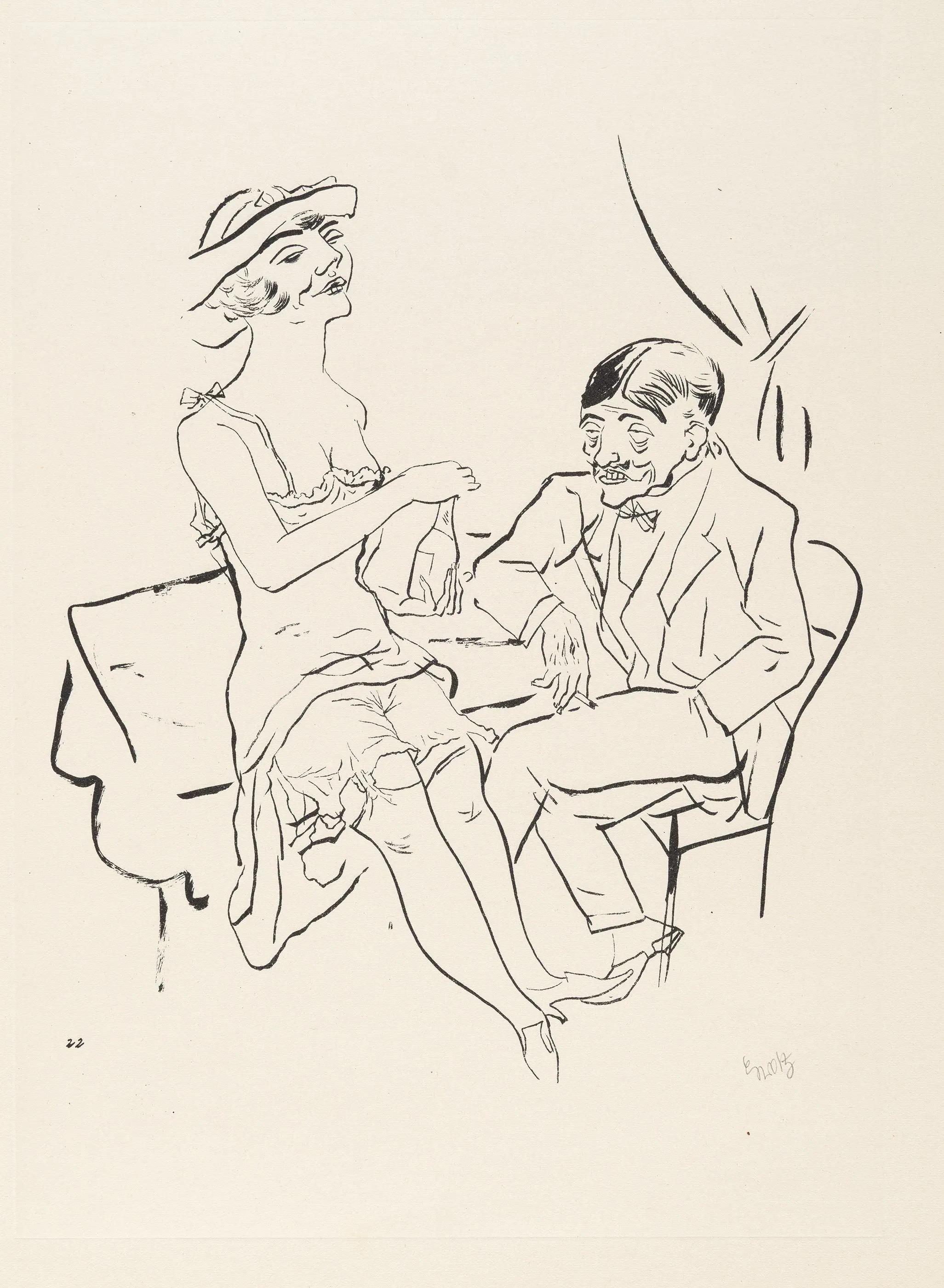 3 Bll. aus: Ecce Homo George Grosz