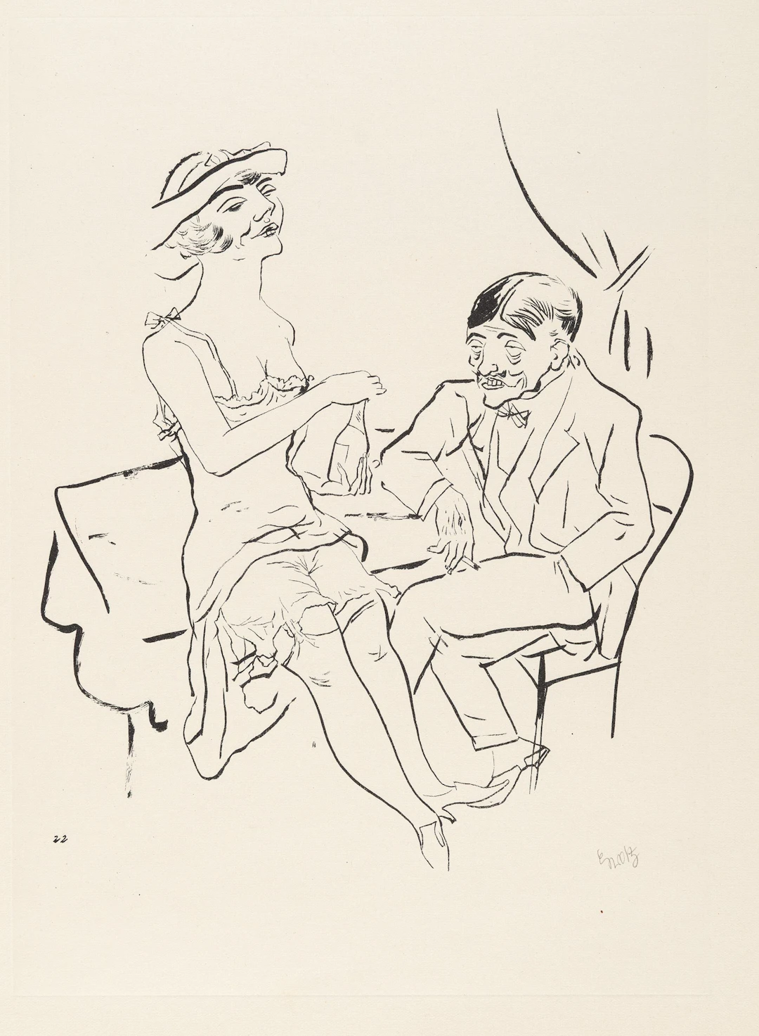 3 Bll. aus: Ecce Homo George Grosz