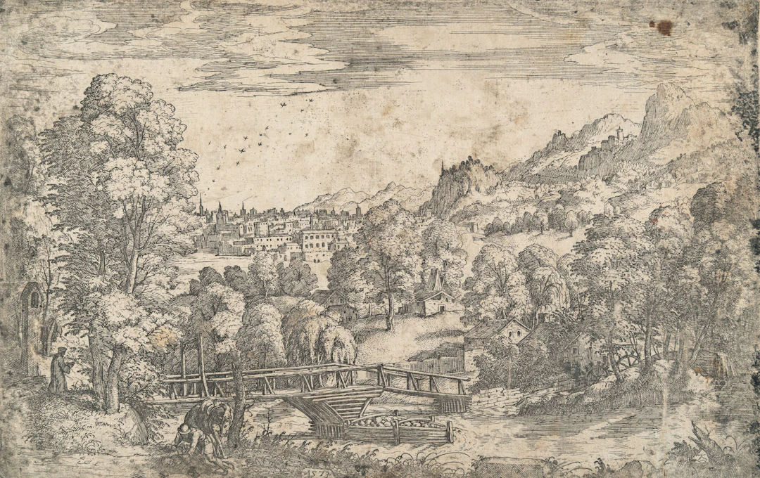 From: Landscapes Depicting the Life and the Parables of Christ Giovanni