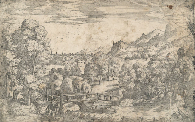 From: Landscapes Depicting the Life and the Parables of Christ Giovanni