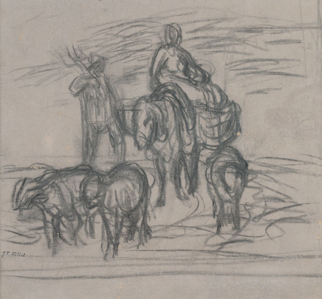 The Return from the Fields Jean-François Millet