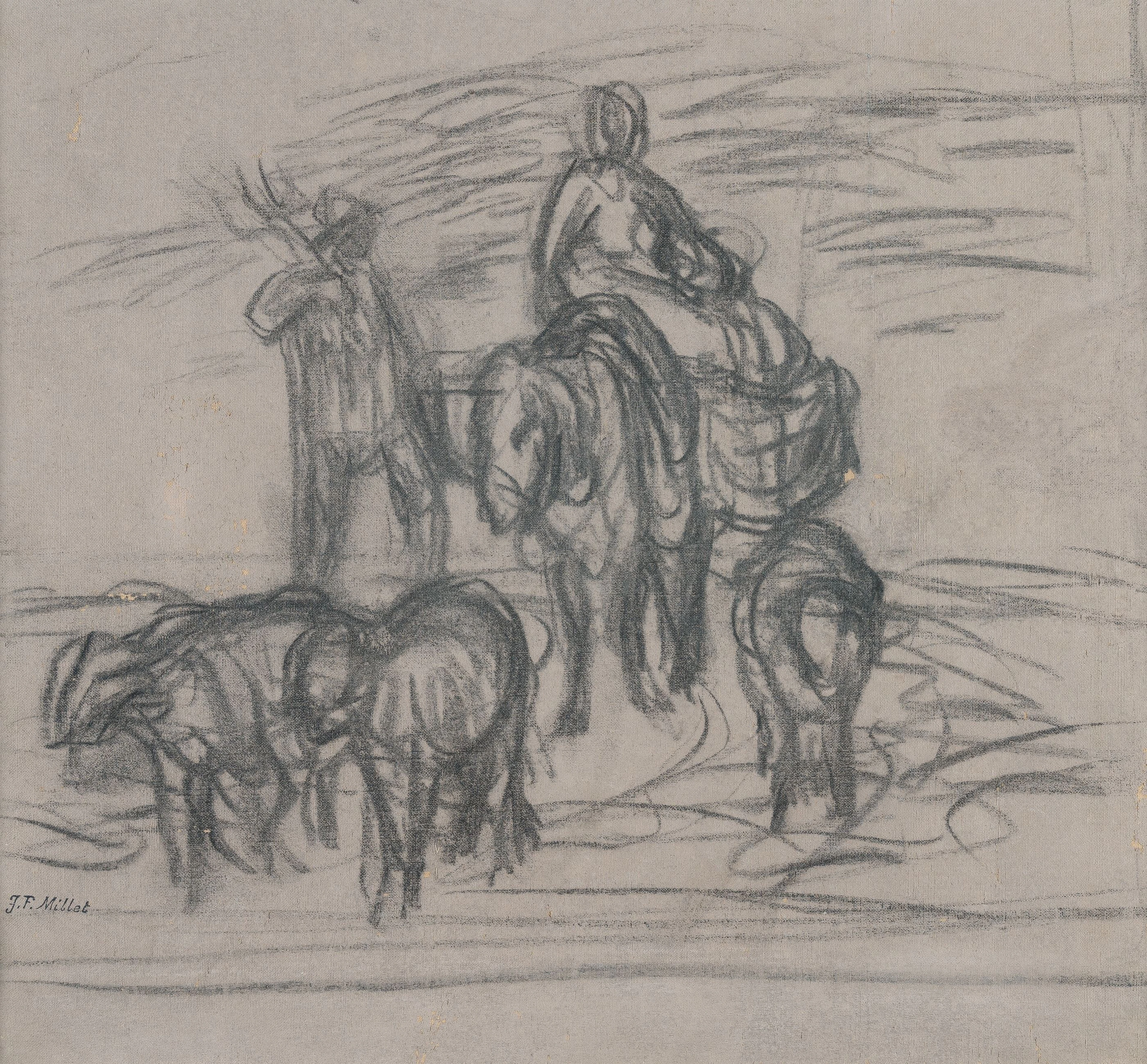 The Return from the Fields Jean-François Millet