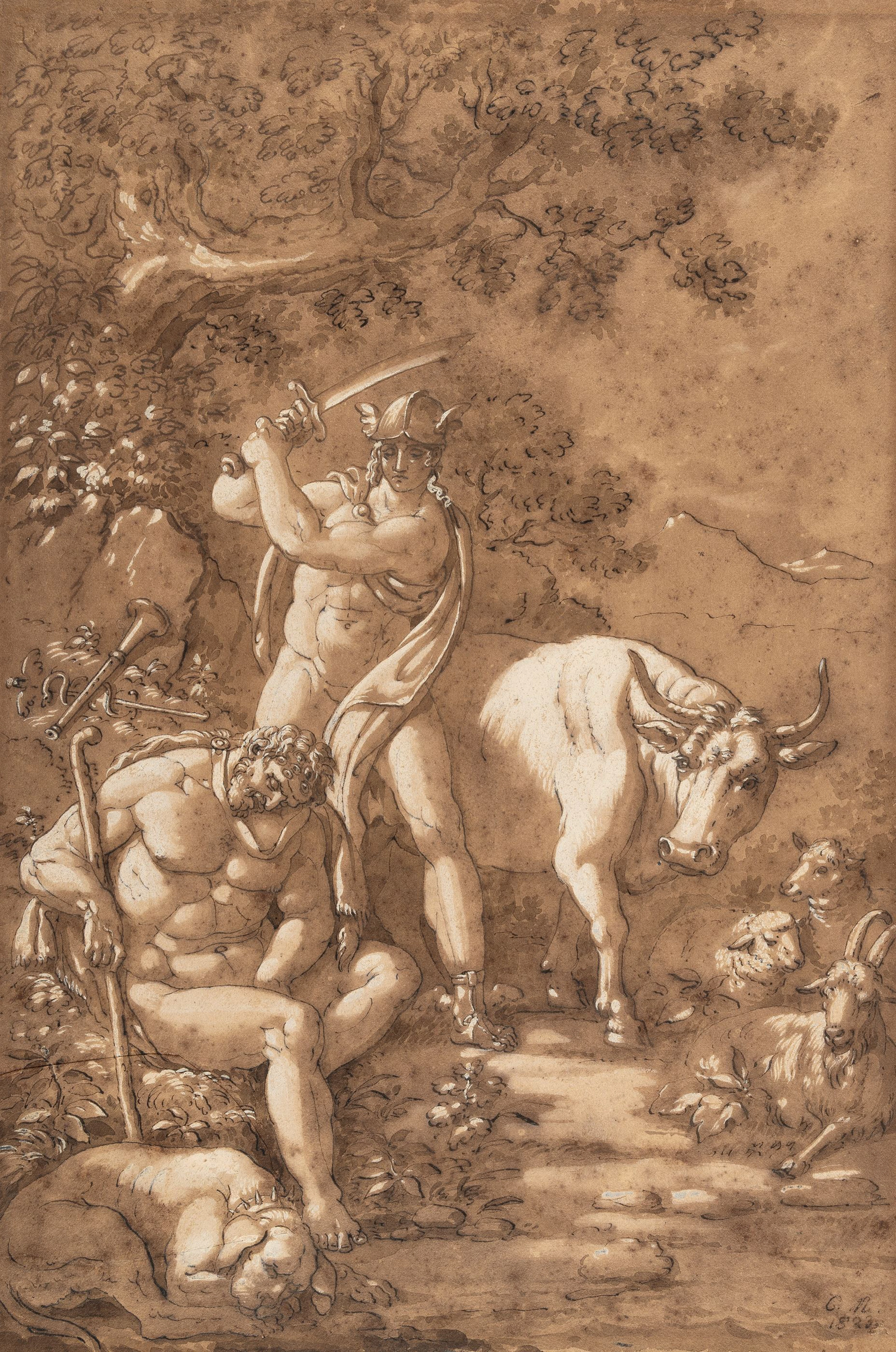 Mercury and Argus Conrad Martin Metz