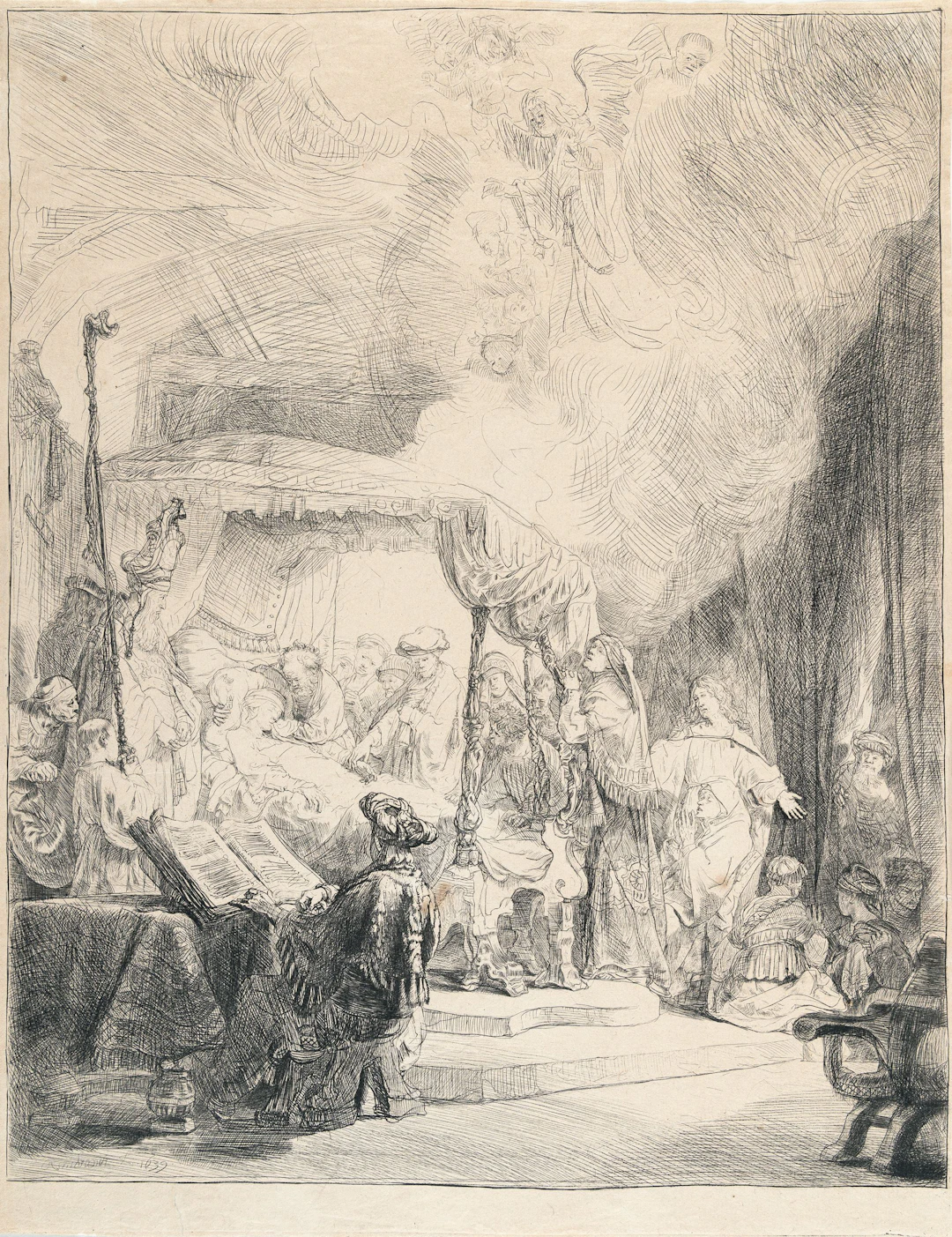 The Death of the Virgin Rembrandt Harmensz. van Rijn