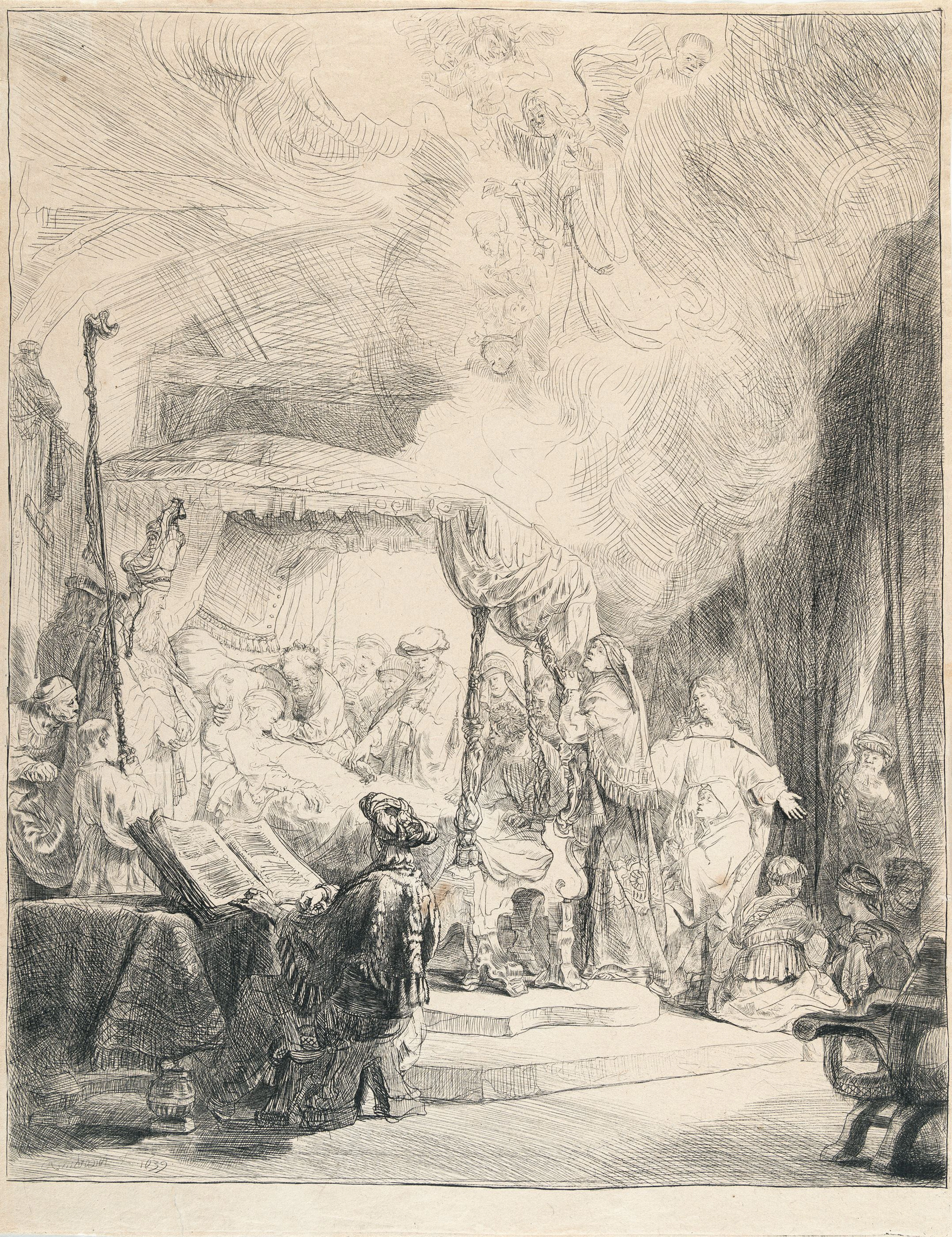 The Death of the Virgin Rembrandt Harmensz. van Rijn
