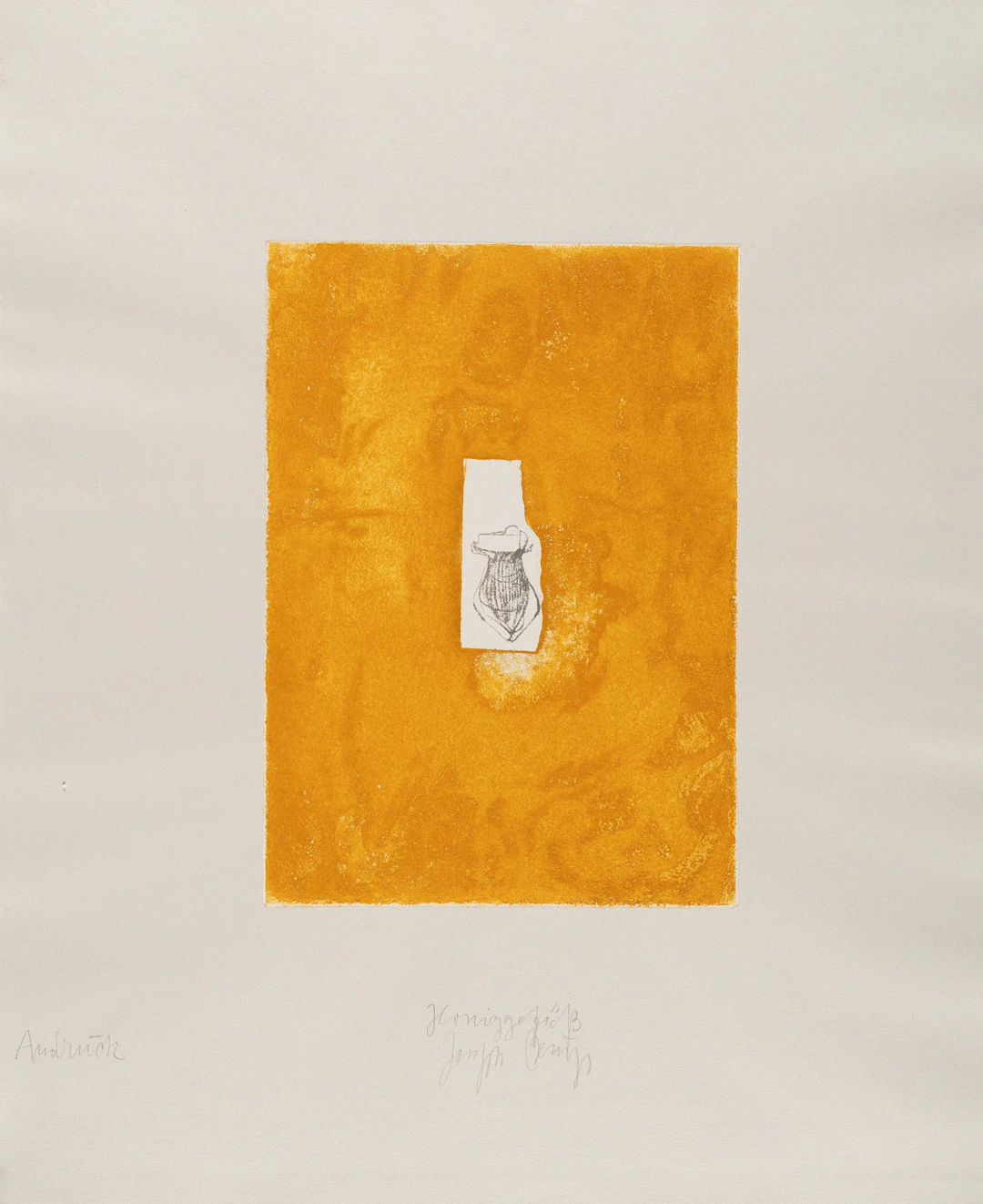 "Honiggefäß" Joseph Beuys